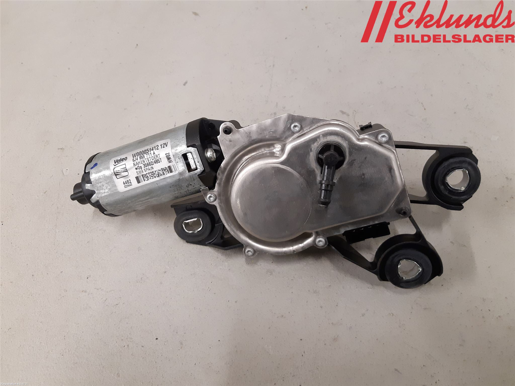 Seat IBIZA IV 08-16 Torkarmotor Baklucka