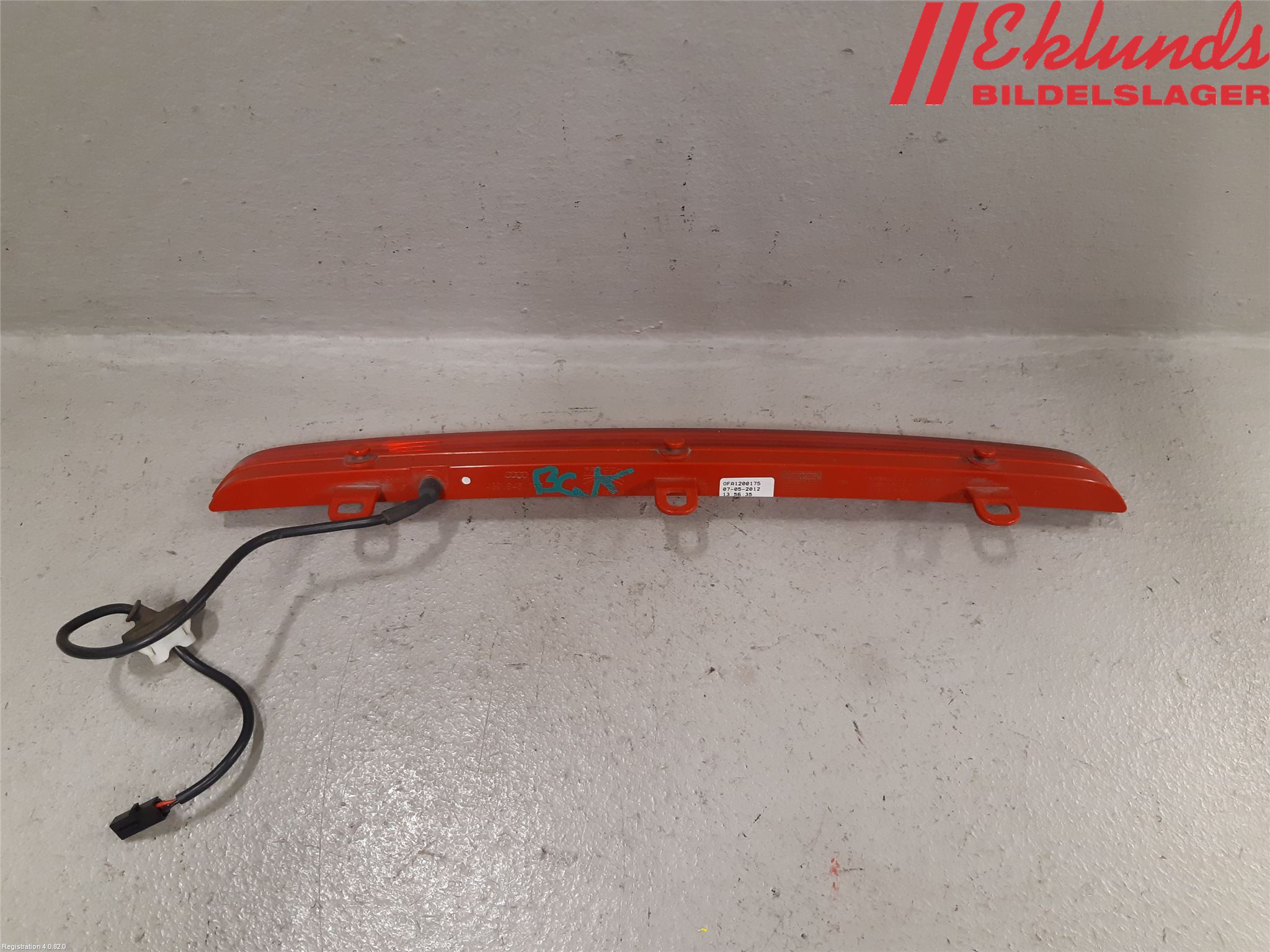 Audi A6/S6 4G 11-18 Bromsljus Bakruta