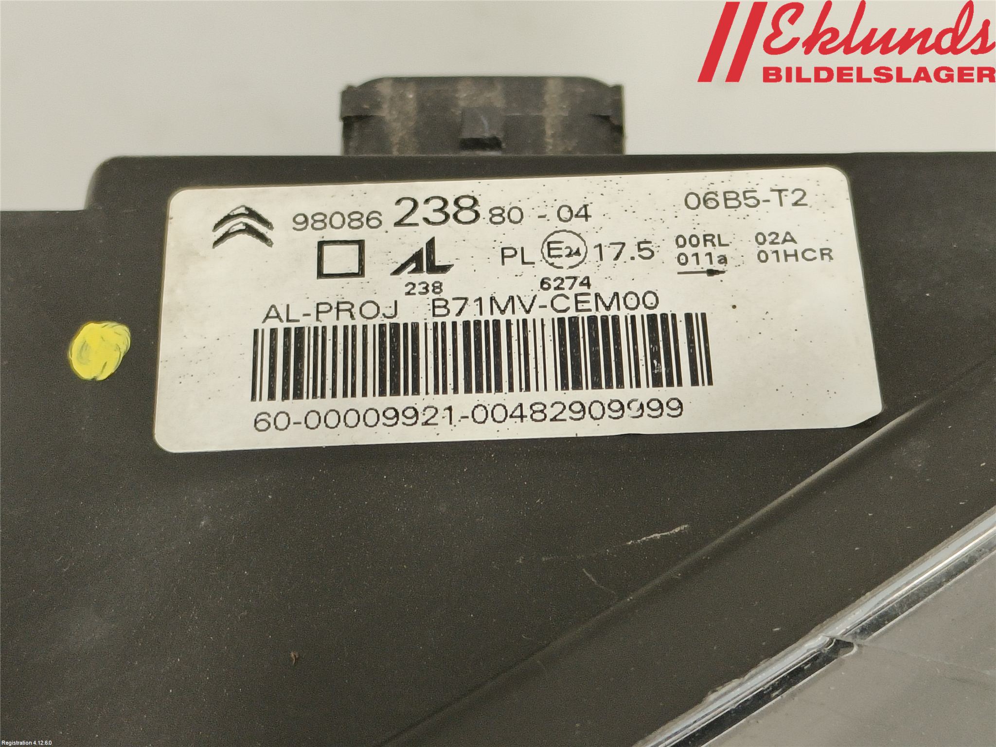 Citroen C4 II 11-18 Strålkastare Vänster