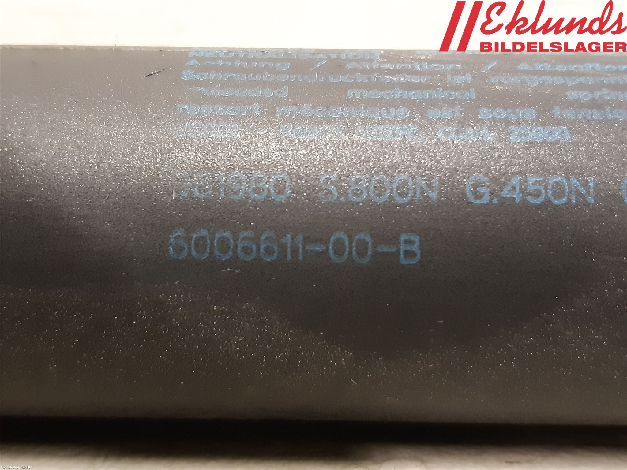 Tesla MODEL S 13- Gasfjäder Baklucka