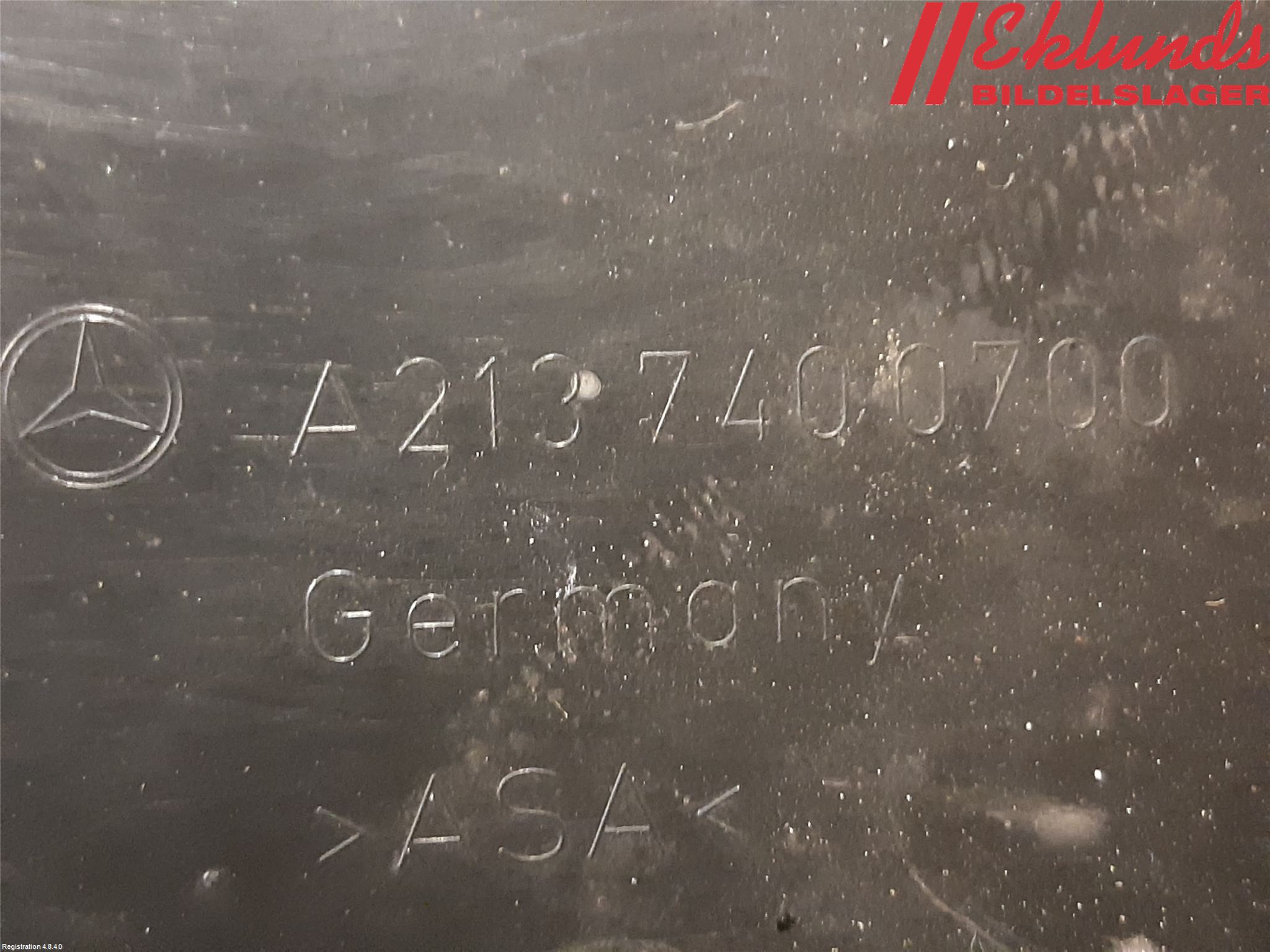 Mercedes-Benz MB E-KLASS (W213) 16-23 List Bak-Baklucka