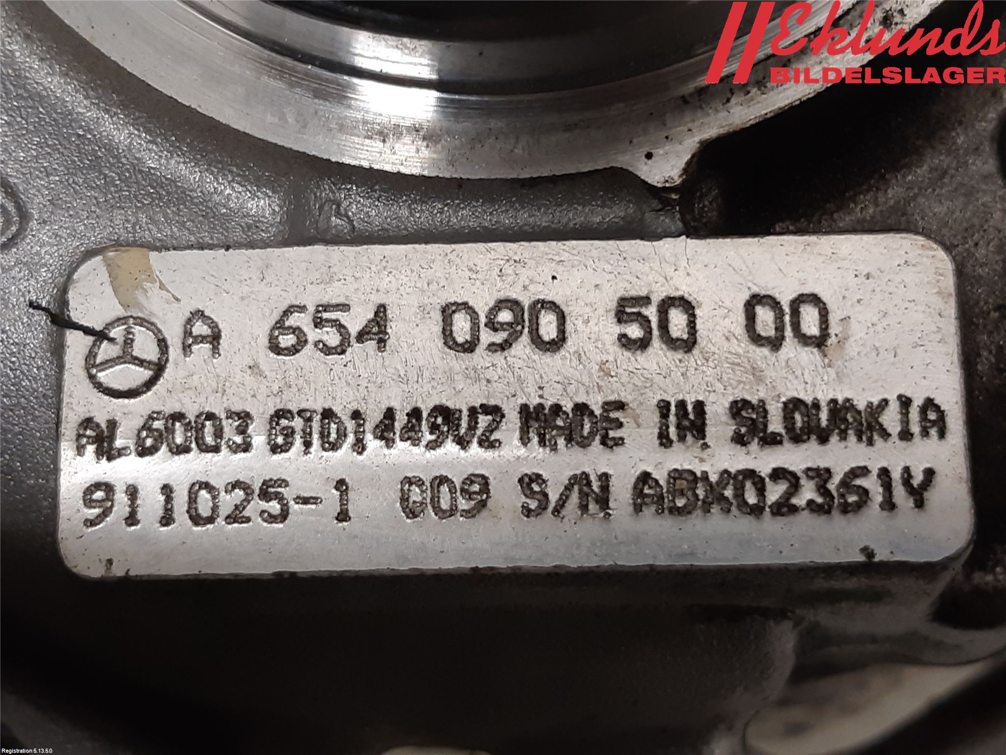 Mercedes-Benz MB SPRINTER (W907/W910) 19- Turboaggregat