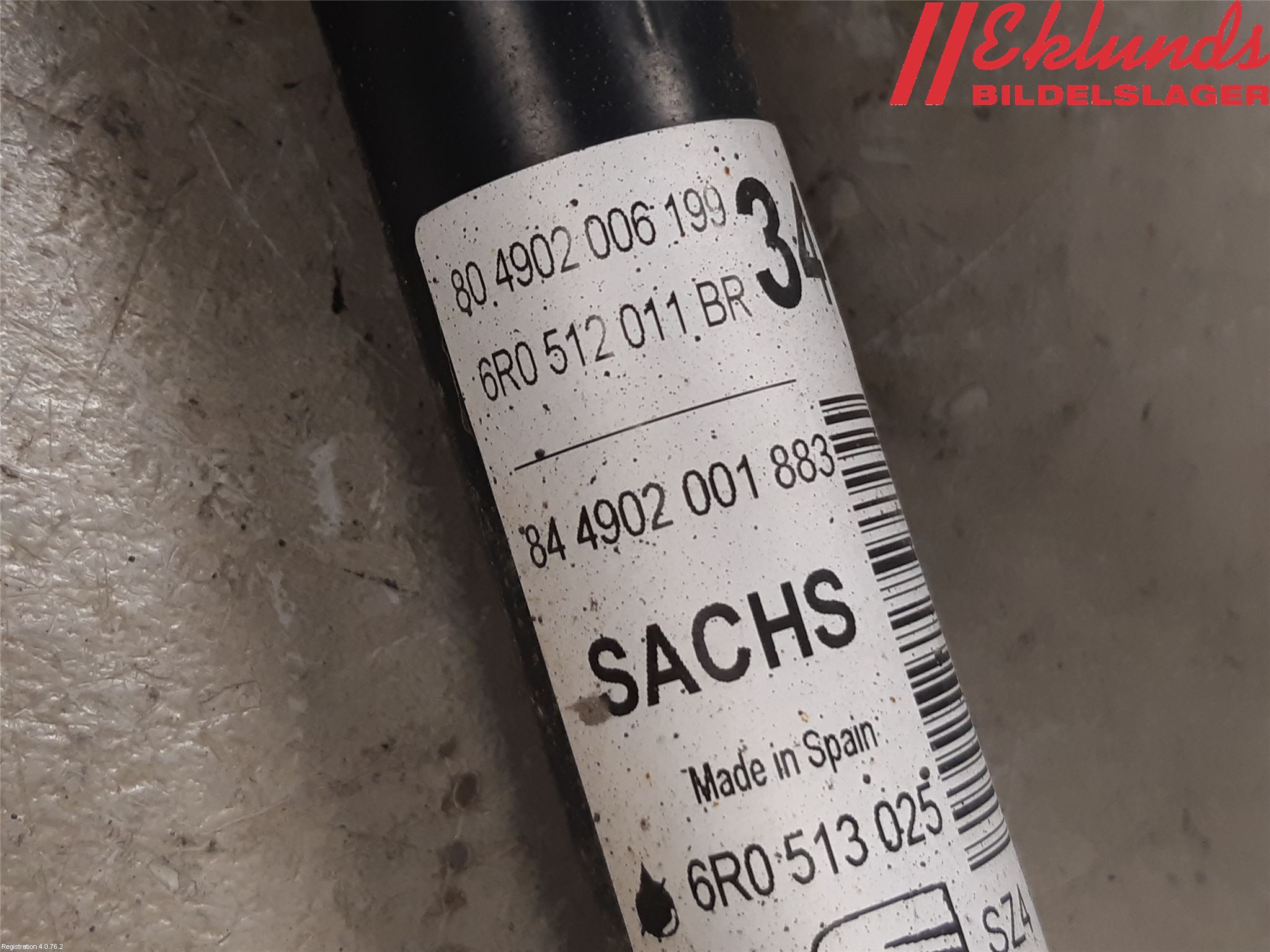 Seat IBIZA IV 08-16 Stötdämpare Bak