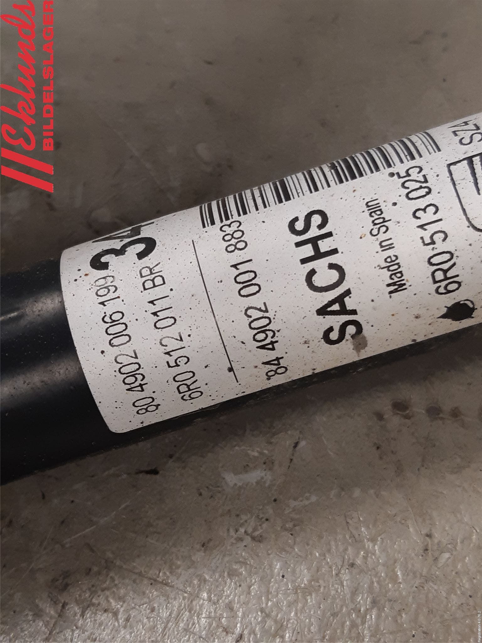 Seat IBIZA IV 08-16 Stötdämpare Bak