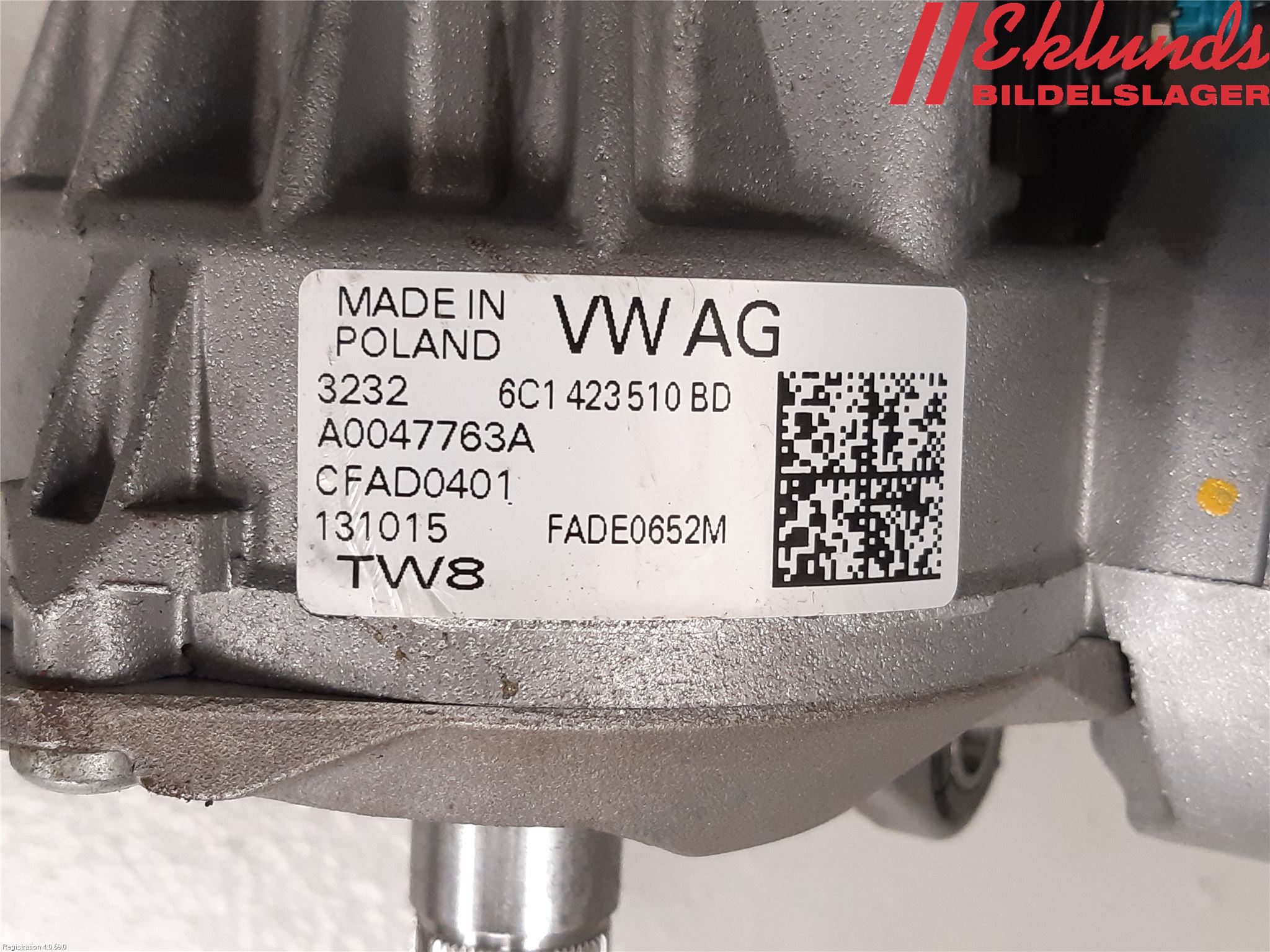 Skoda RAPID Styrservo Pump Elektrisk