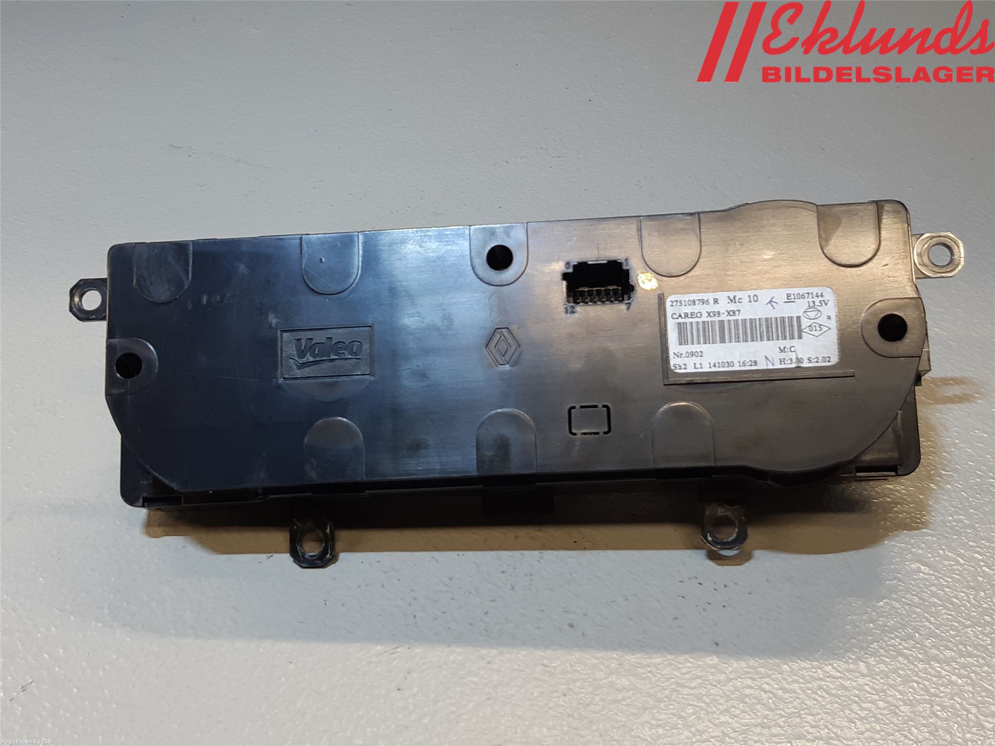 Renault CLIO IV 12-16 Ac Styrenhet Ac Manöveren