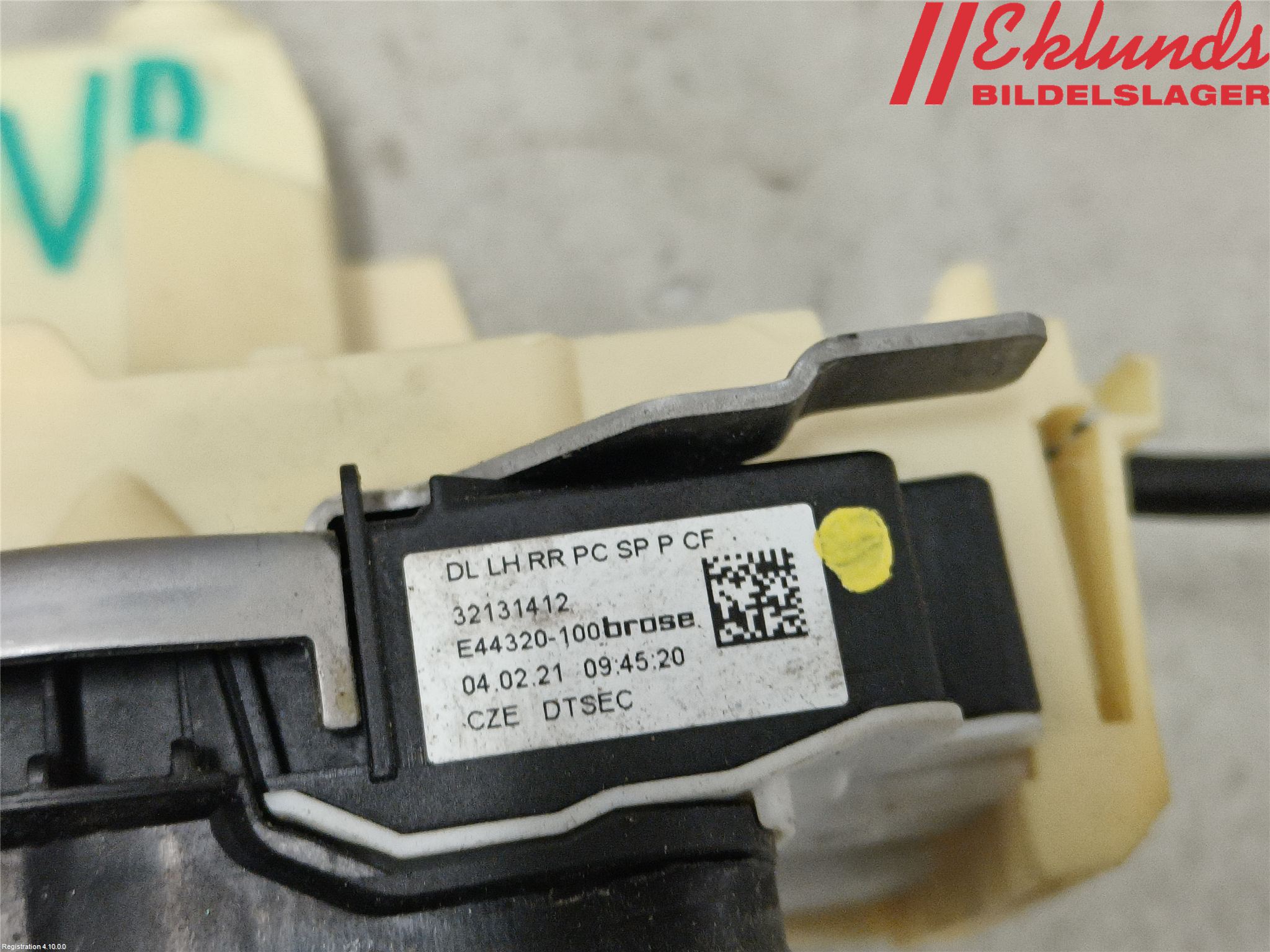 Volvo V90 17->> Låskista-Dörrlås