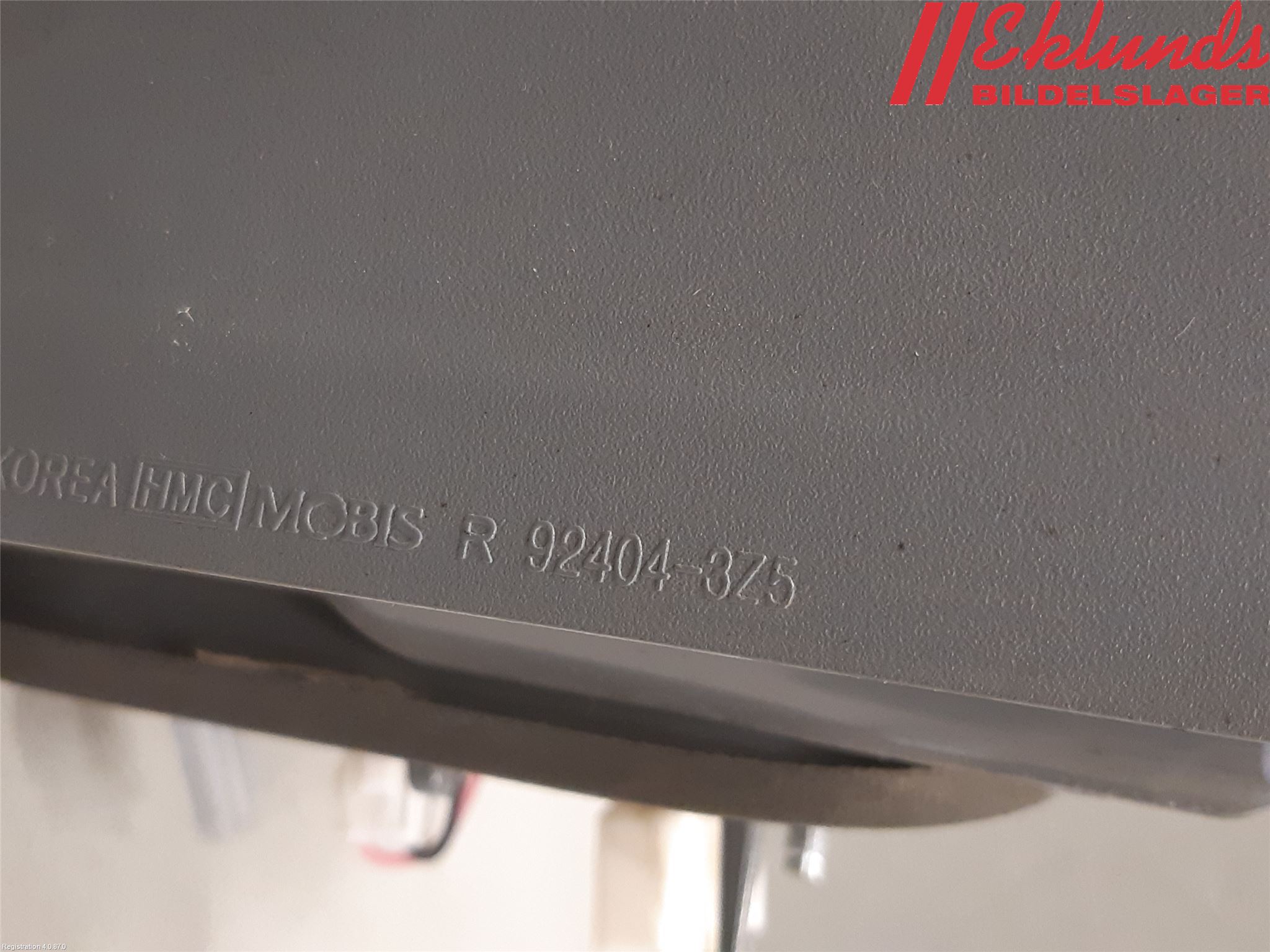 Hyundai i40 16-18 Bakljus Lucka Hö