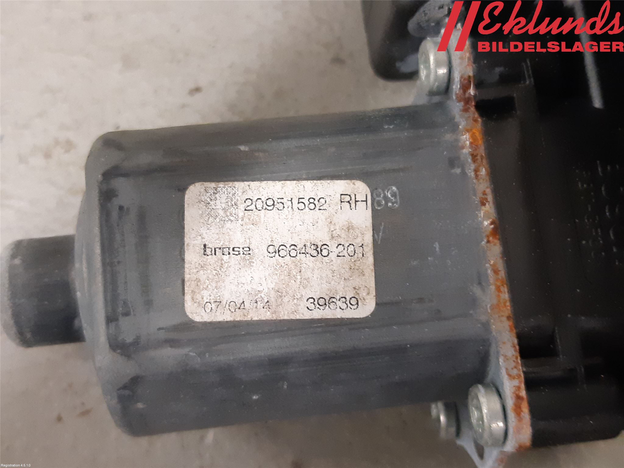 Opel ASTRA J 10-15 Fönsterhiss El Kompl