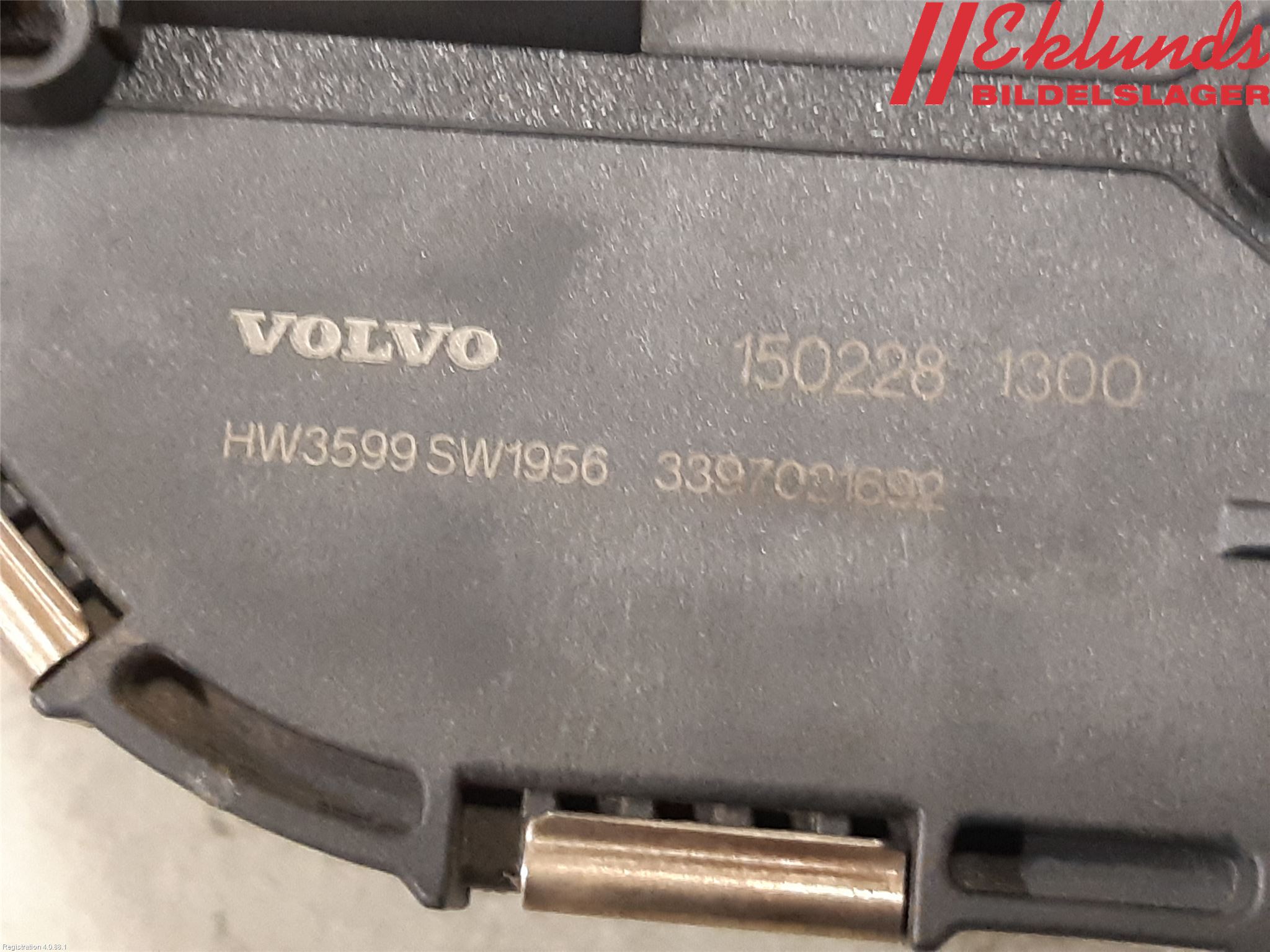 Volvo V40 12-19 Torkarmotor Vindruta