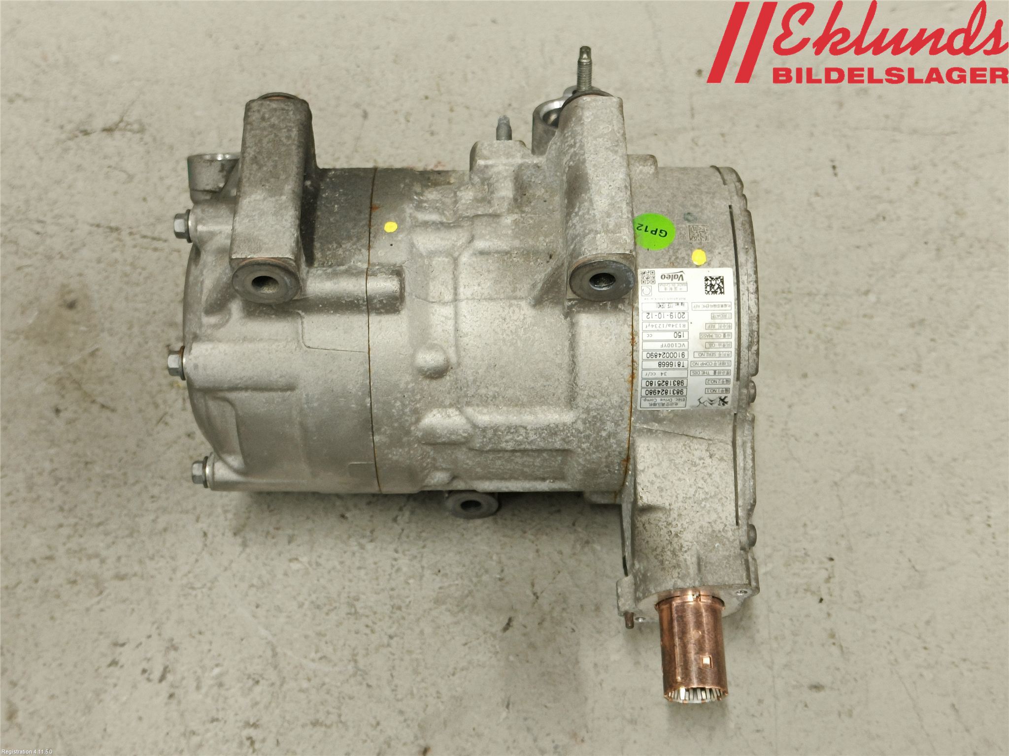 Peugeot 3008 17-24 Ac Kompressor