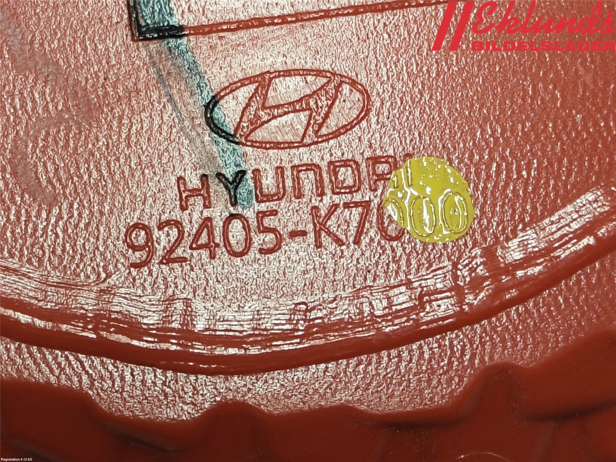 Hyundai i10 LA 20- Dimljus/Reflex Bak