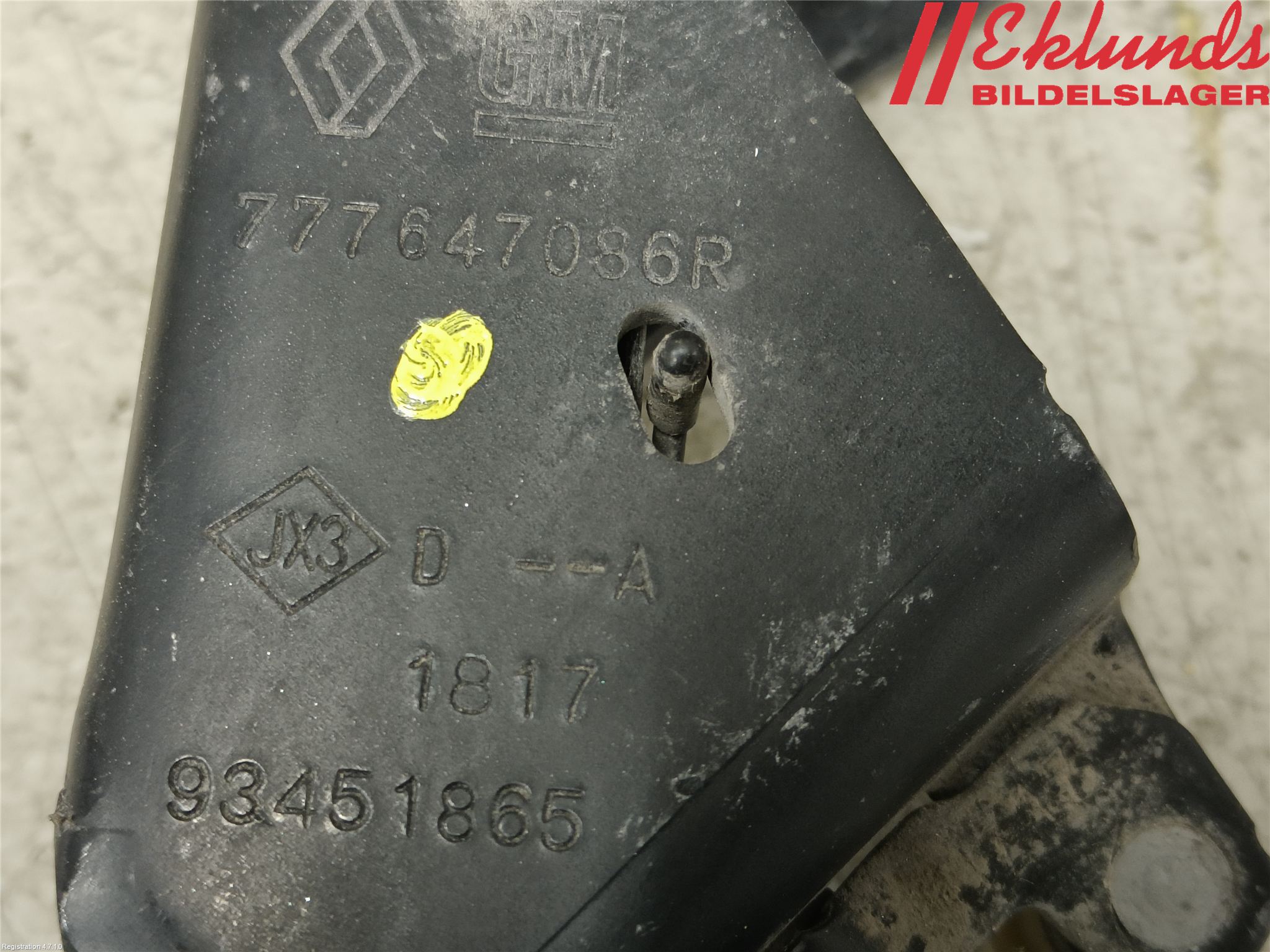 Renault TRAFIC/E-TECH 15- Skjutdörr Gångjärn-Rullar