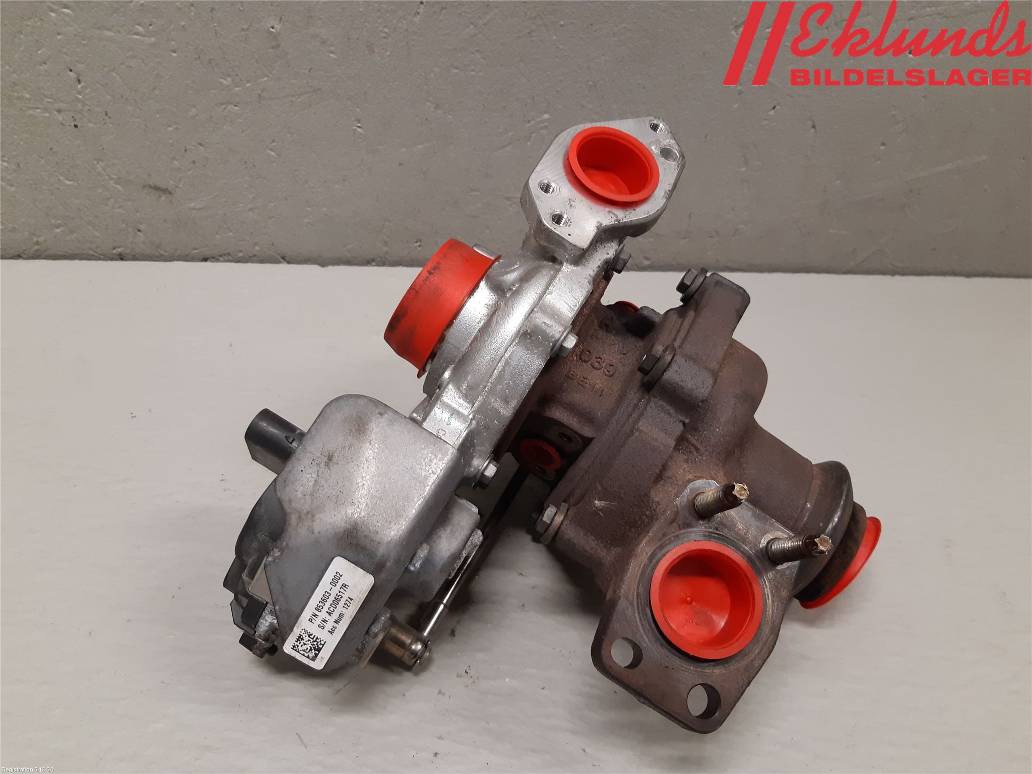 Fiat DOBLO CARGO Turboaggregat