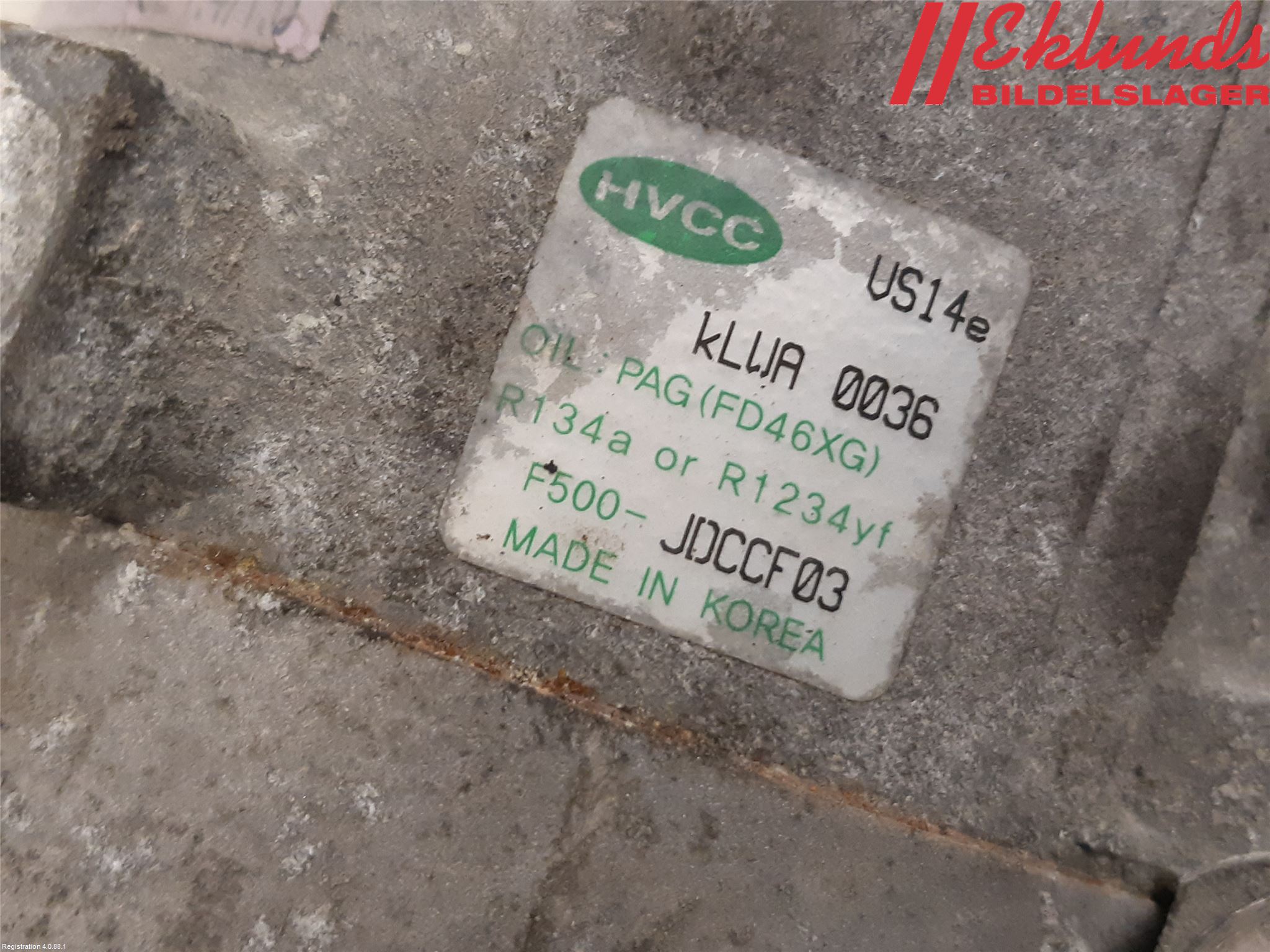 Kia CEED 12-18 Ac Kompressor