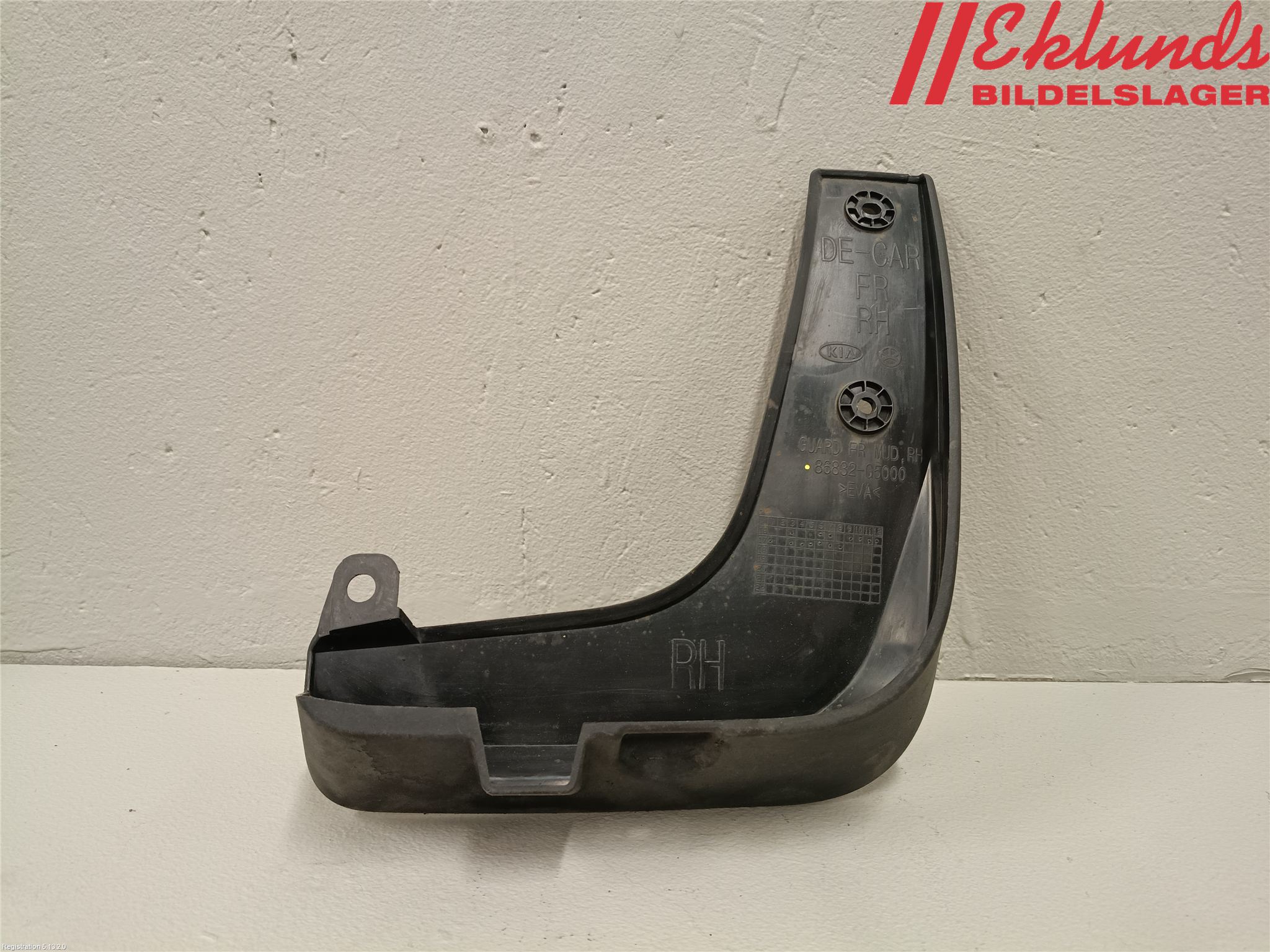 Kia NIRO (DE) 17-22 Stänkskydd