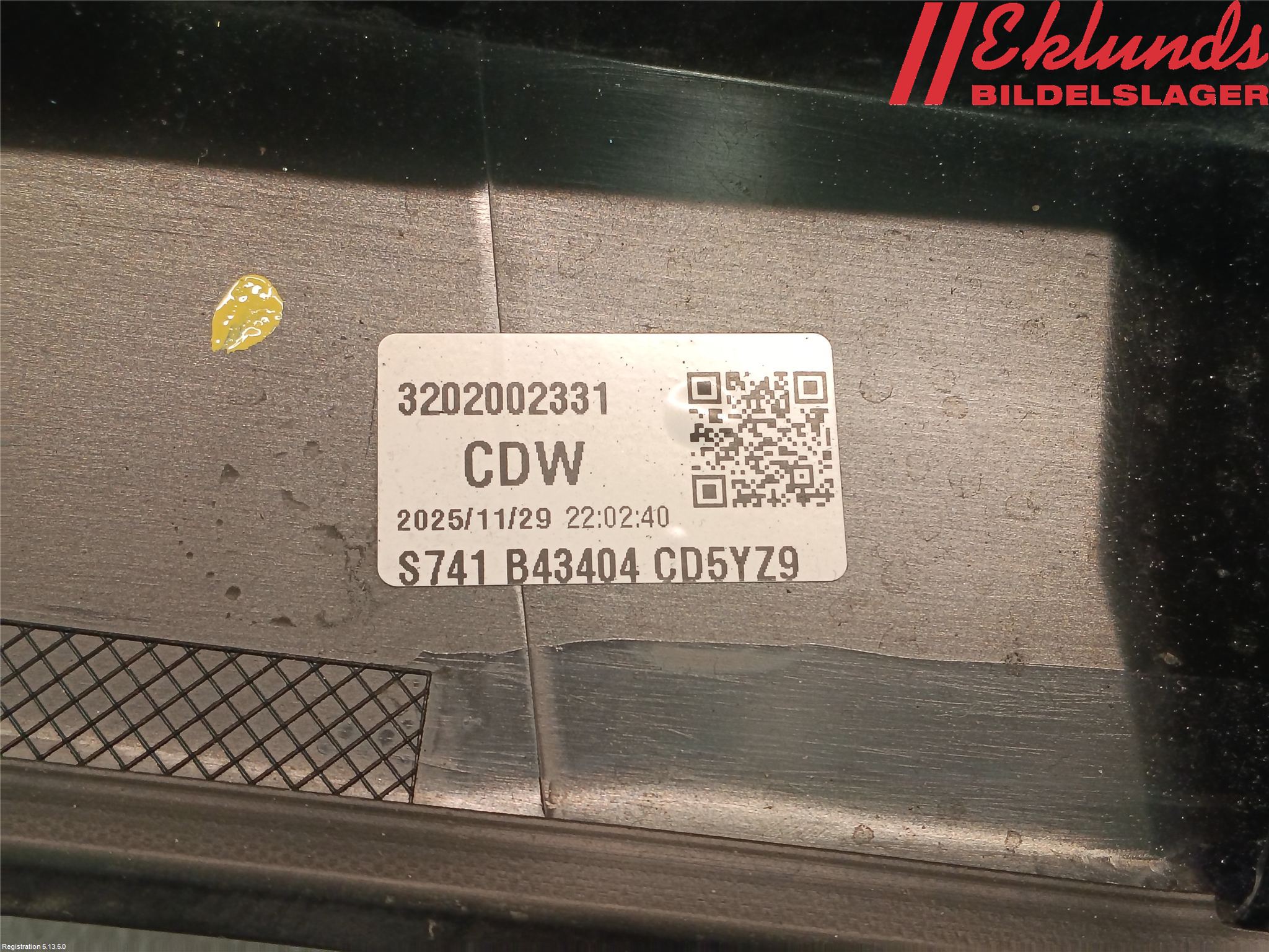 Volkswagen VW TRANSP/CARAVELLE/CALIFORNIA T8 25- Bakluckehandtag