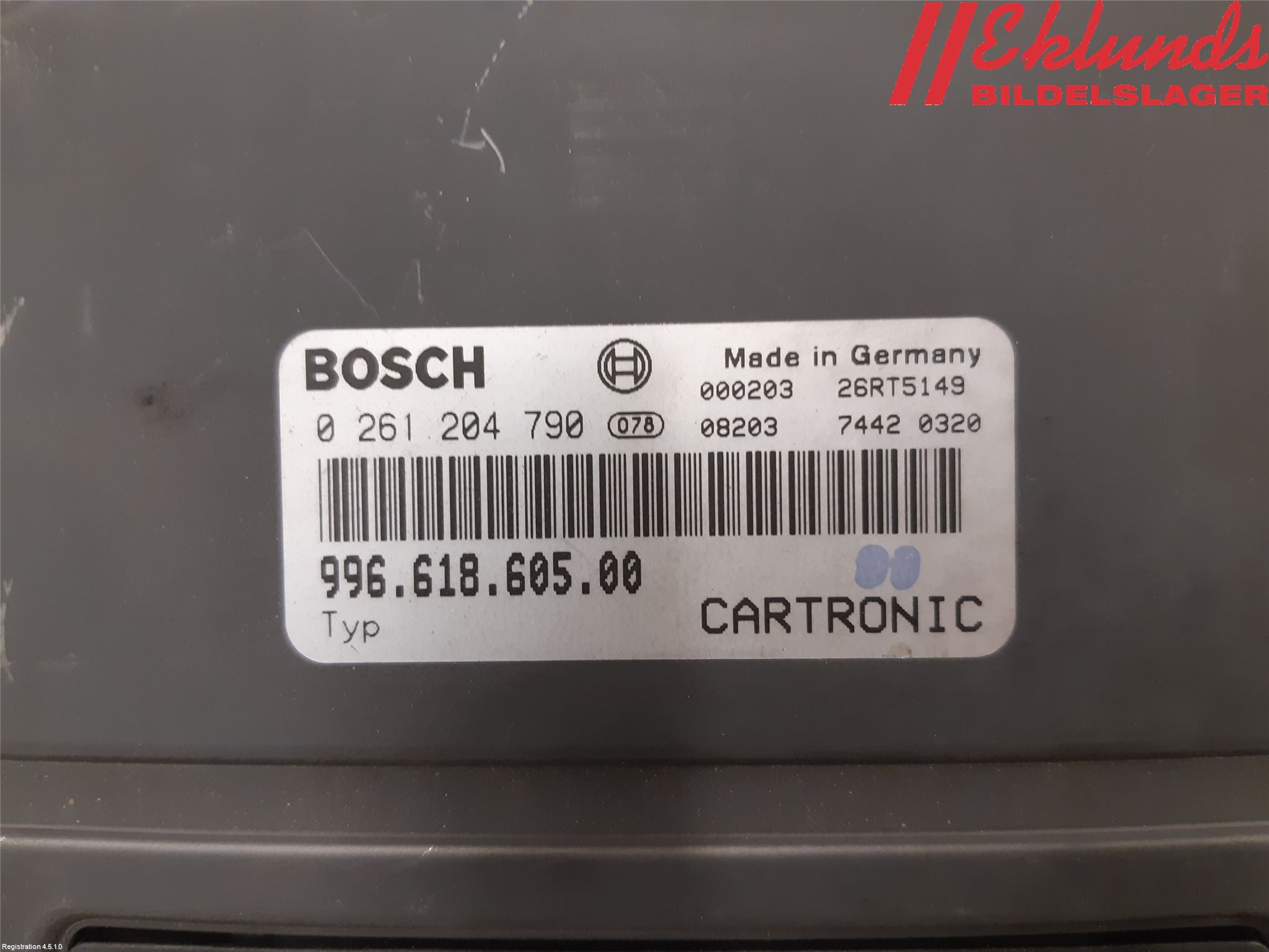 Porsche BOXSTER 96- Styrenhet Insprut Bensin