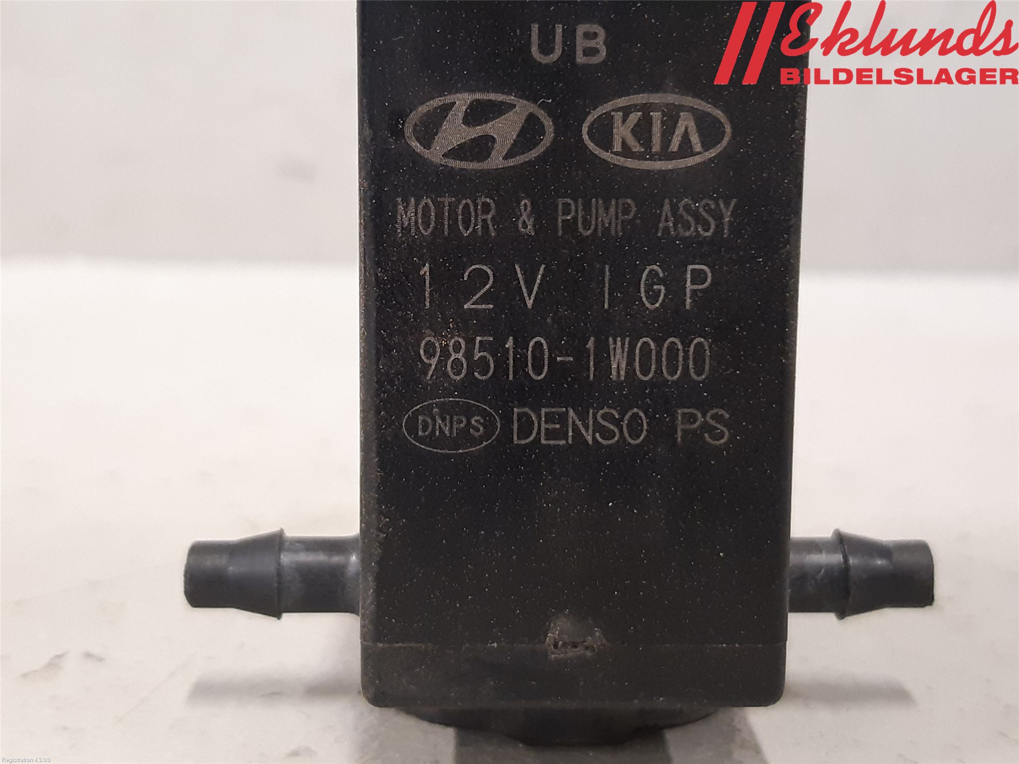 Kia CEED 12-18 Spolarpump Vindruta