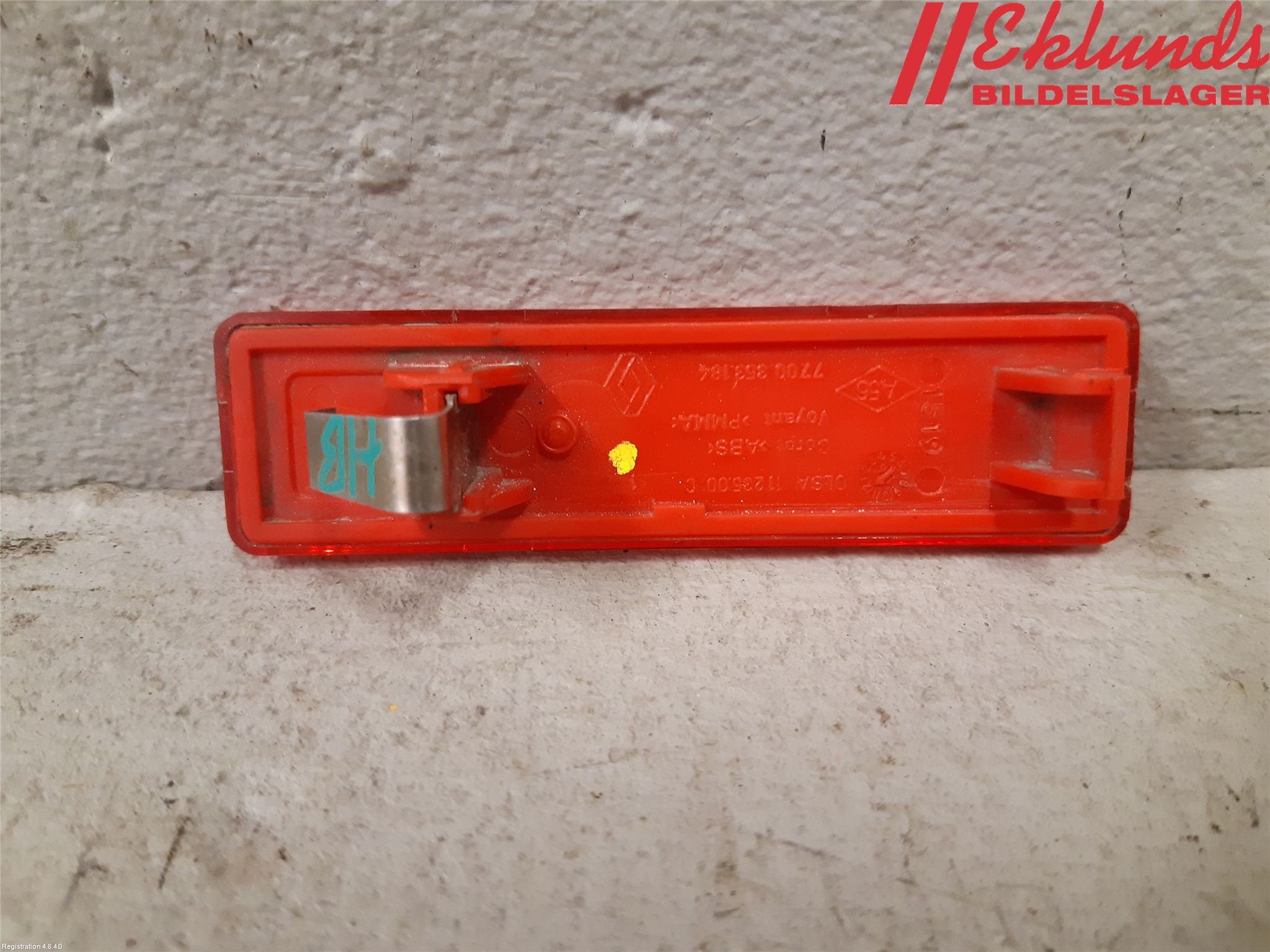 Fiat TALENTO 16- Dimljus/Reflex Bak