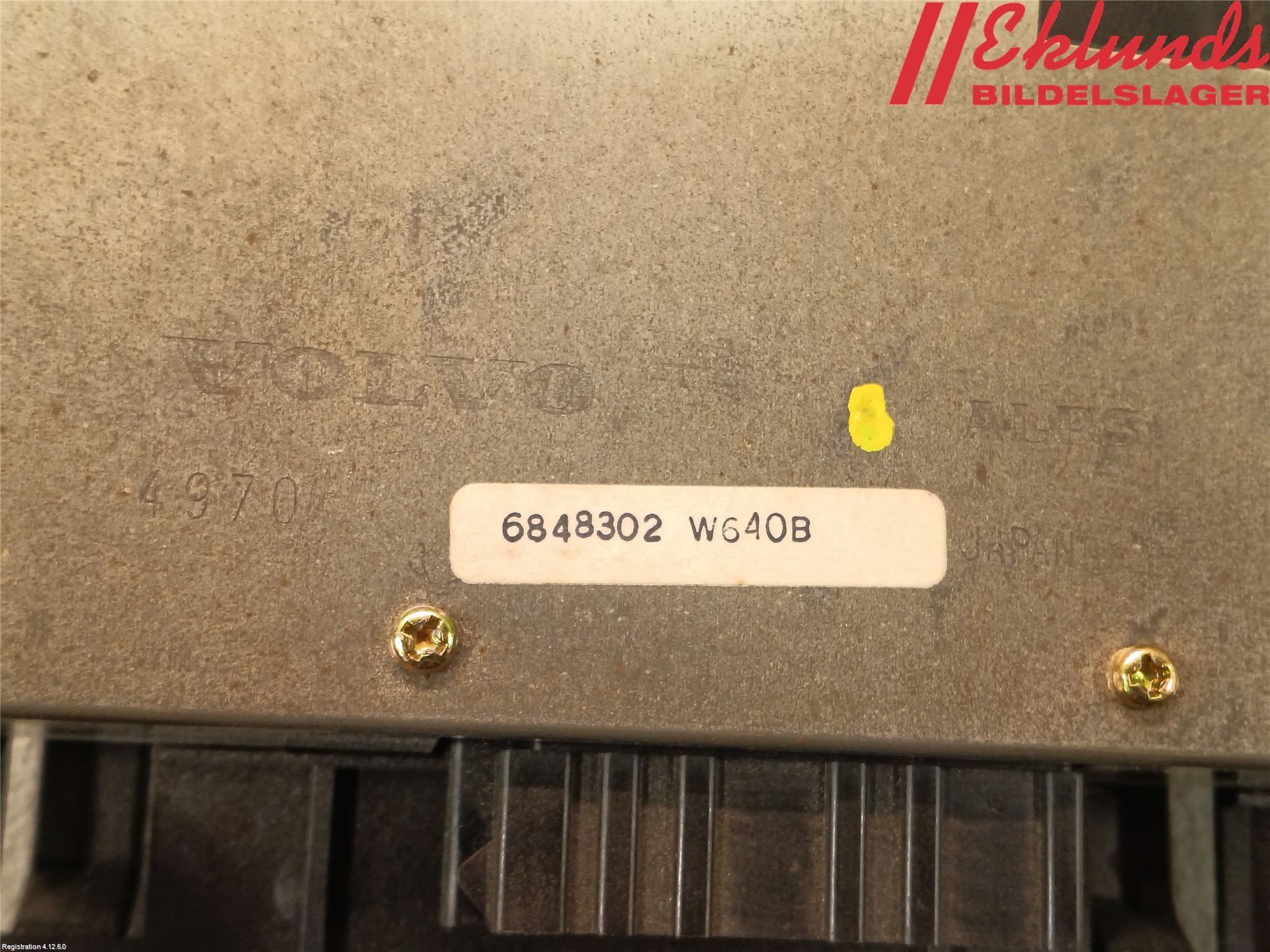 Volvo 940 91-98 Ac Styrenhet Ac Manöveren