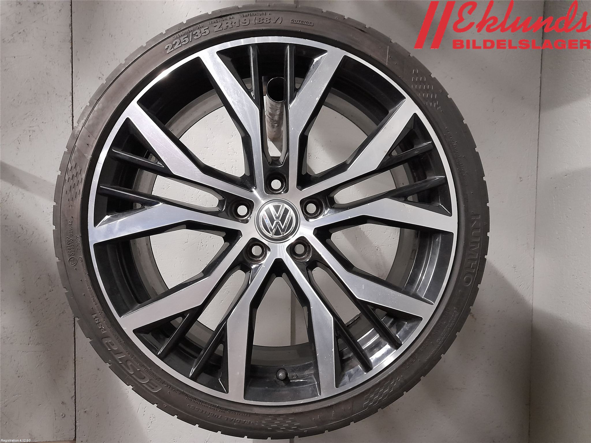 Volkswagen VW GOLF / E-GOLF VII 13-20 Sommardäck Alumfälg 4St