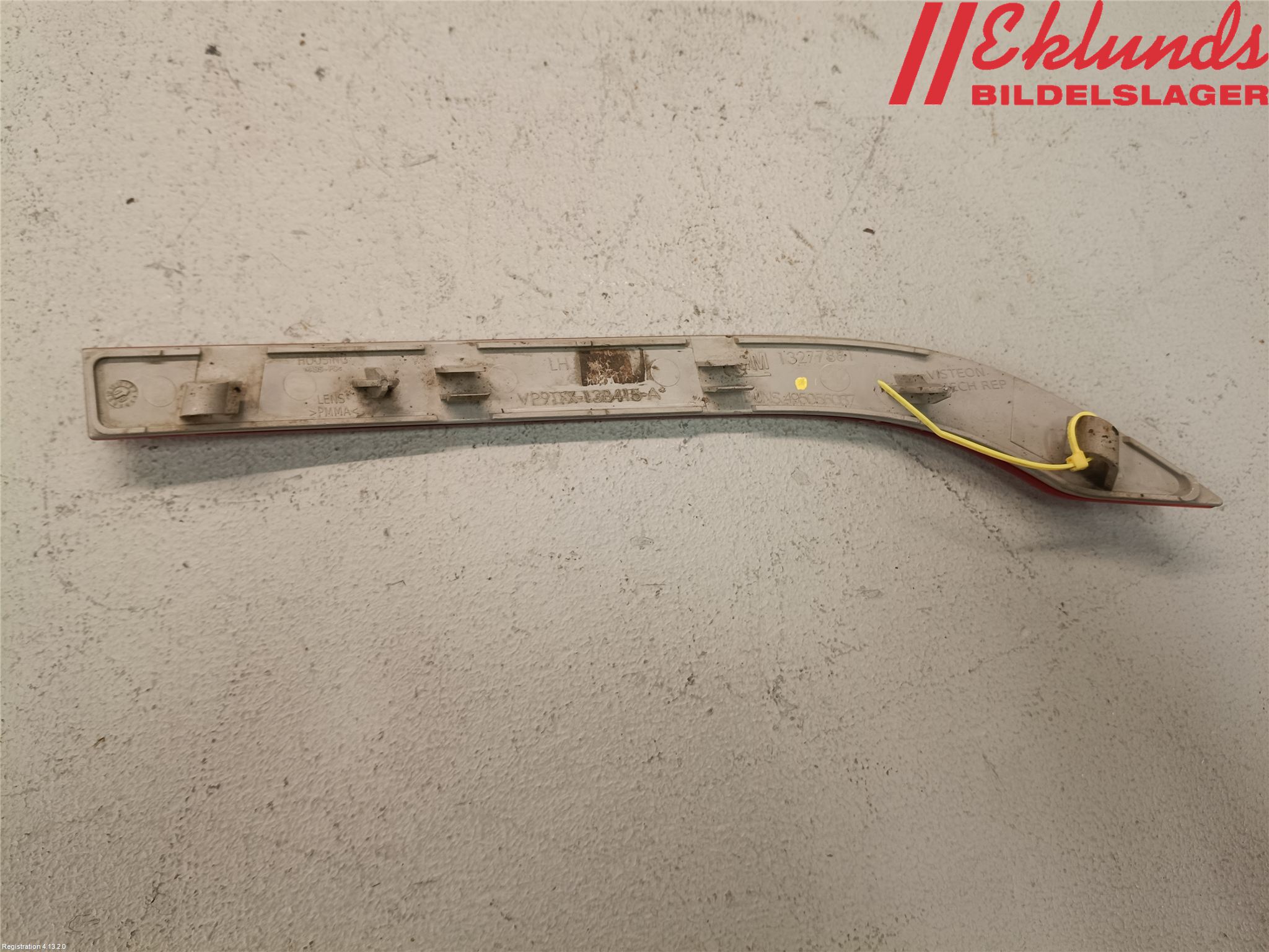 Opel INSIGNIA 09-16 Dimljus/Reflex Bak