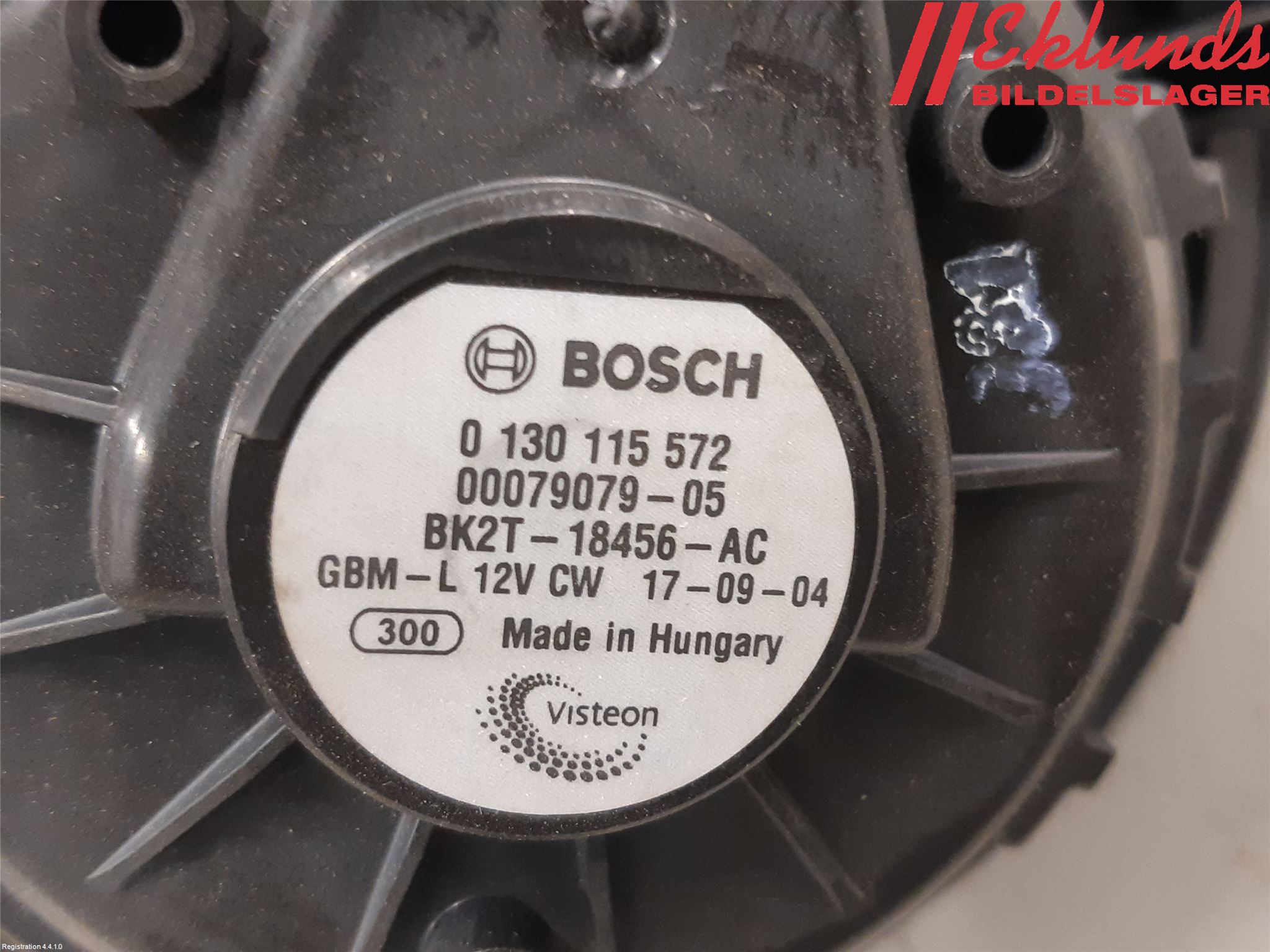 Ford TRANSIT SKÅP/BUSS 14-22 Värmefläkt