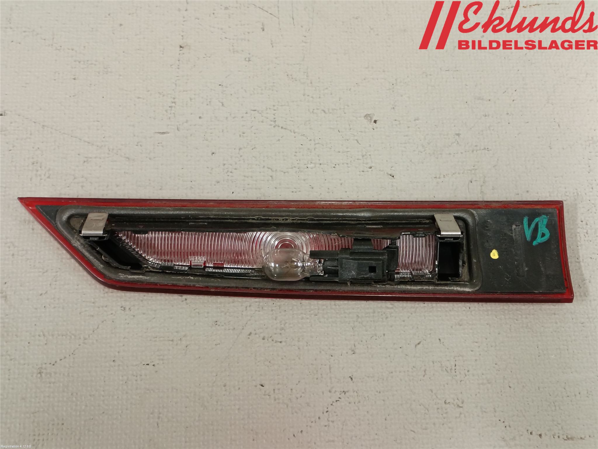 Ford TRANSIT SKÅP/BUSS 14-22 Bromsljus Bakruta