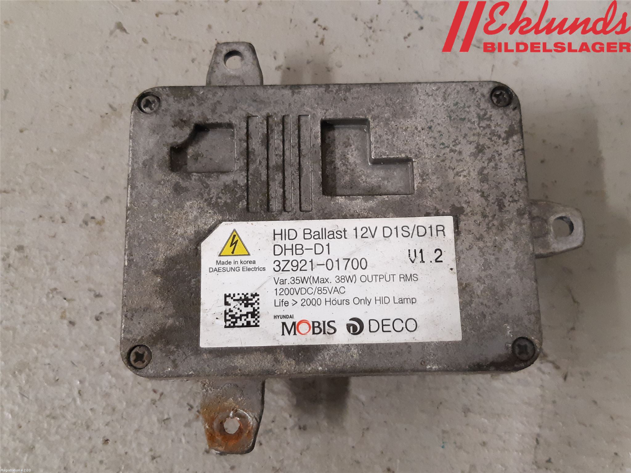 Hyundai i40 08-15 Styrenhet Strålkastare