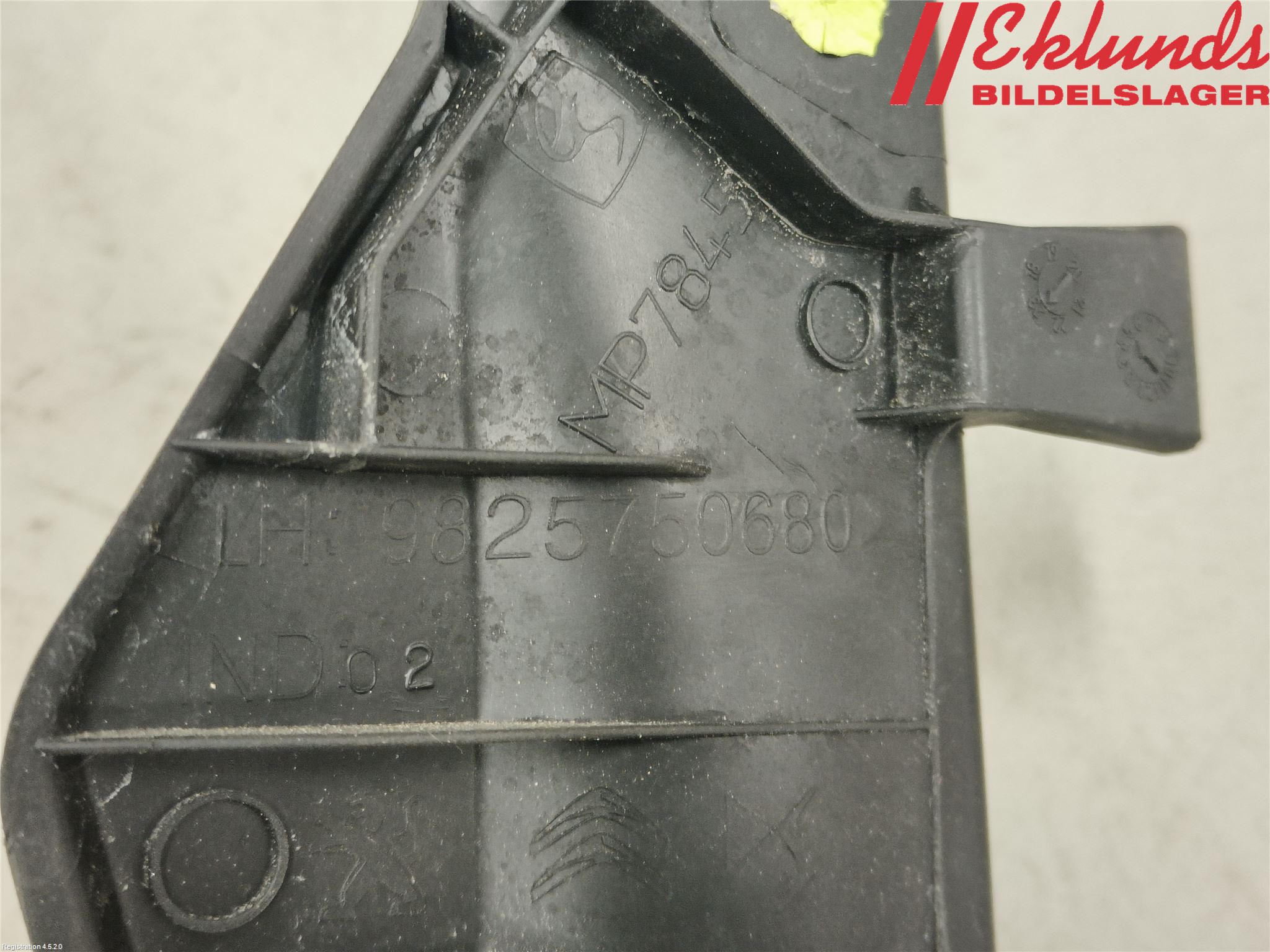 Peugeot 2008/E-2008 20- Torpedplåt-Torpedplast