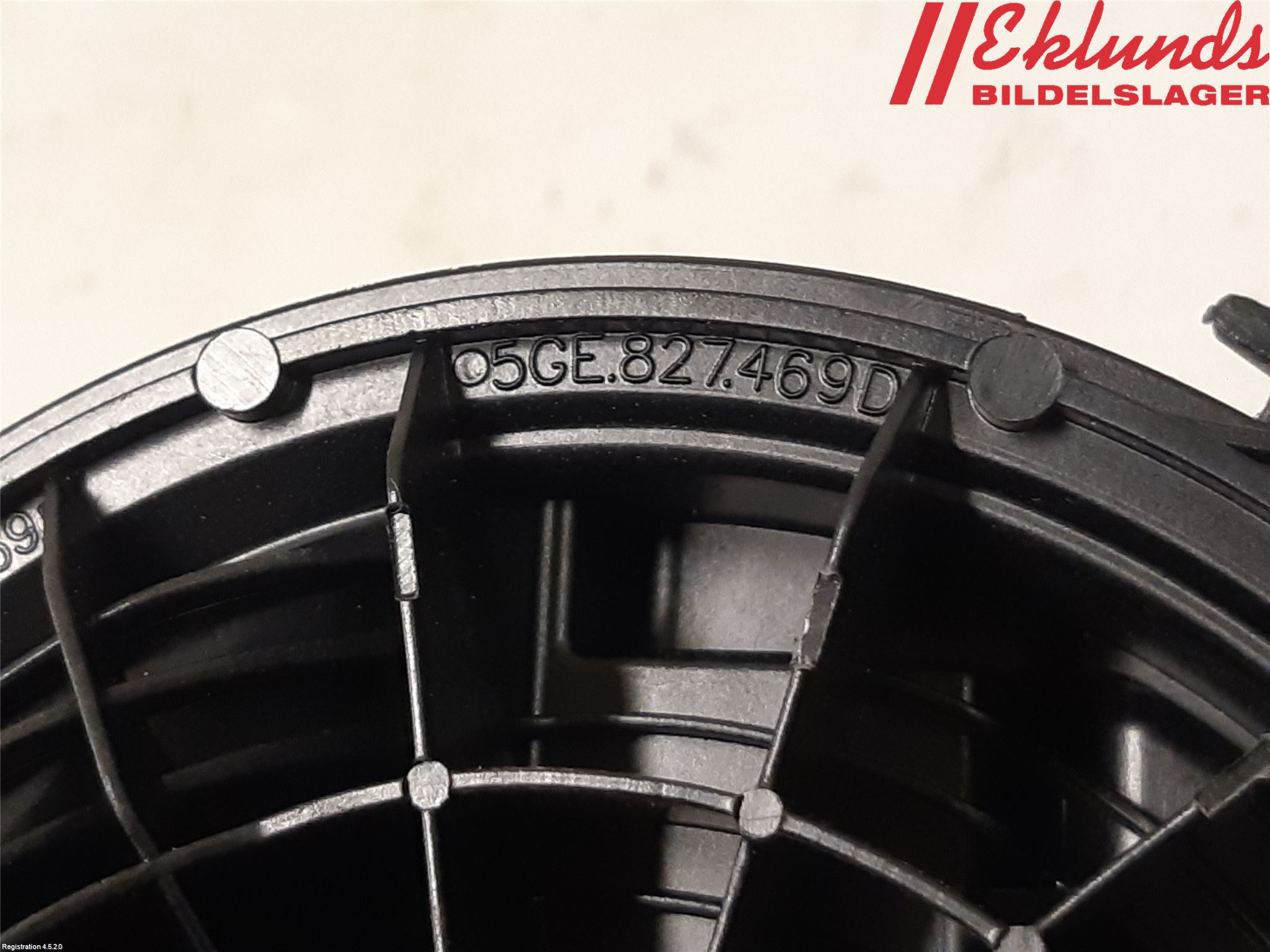 Volkswagen VW GOLF / E-GOLF VII 13-20 Bakluckehandtag