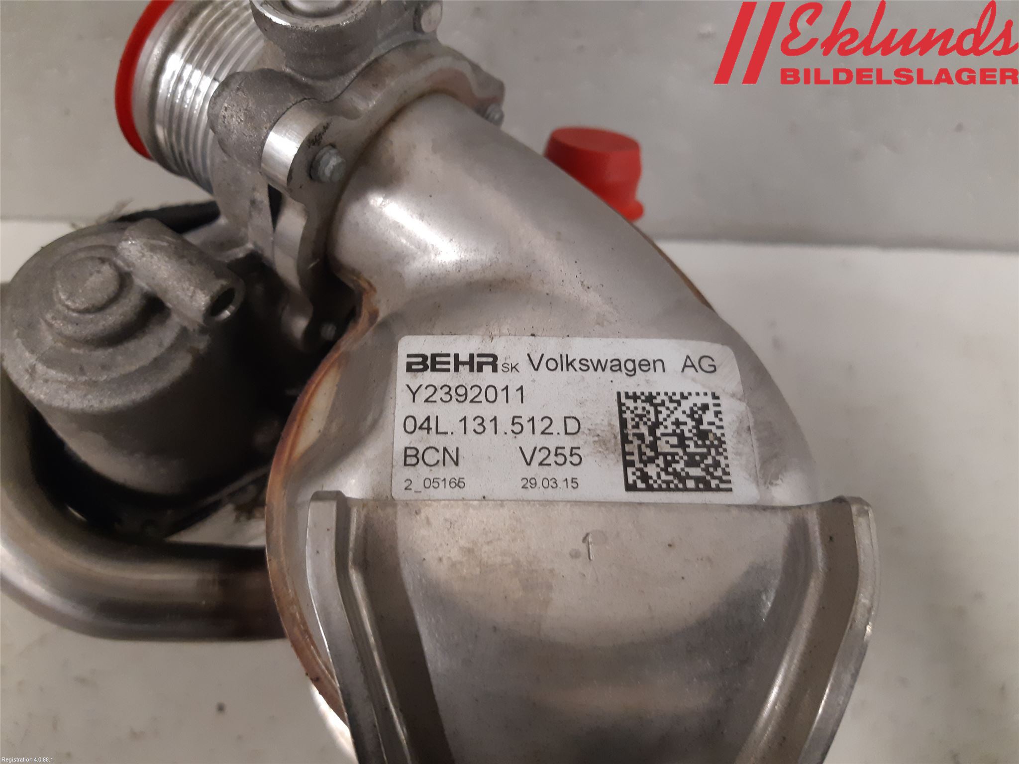 Volkswagen VW PASSAT 15-19 Avgaskylare