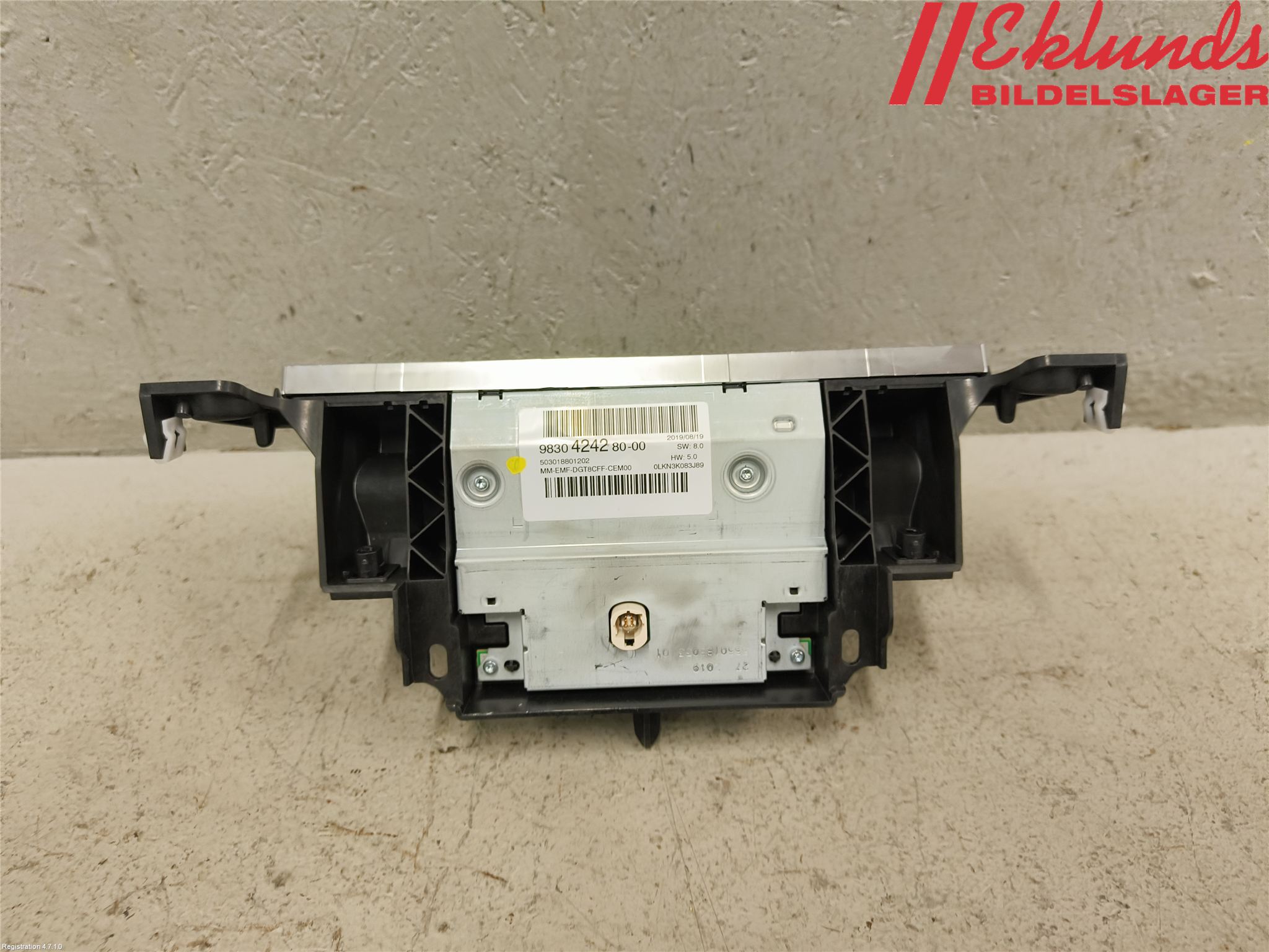 Peugeot 3008 17-24 Multifunktionsdisplay