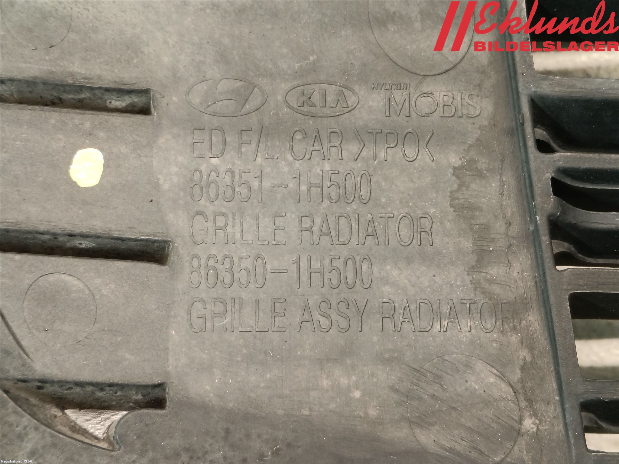 Kia CEED 06-12 Grill Komp