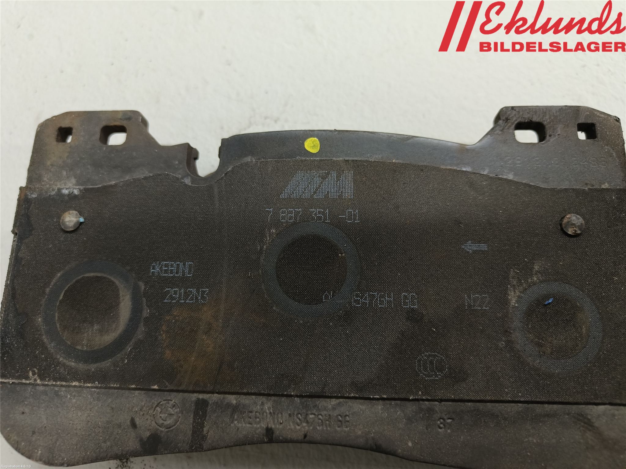 BMW 5 G30/G31/F90 17-23 Bromsbelägg Fram