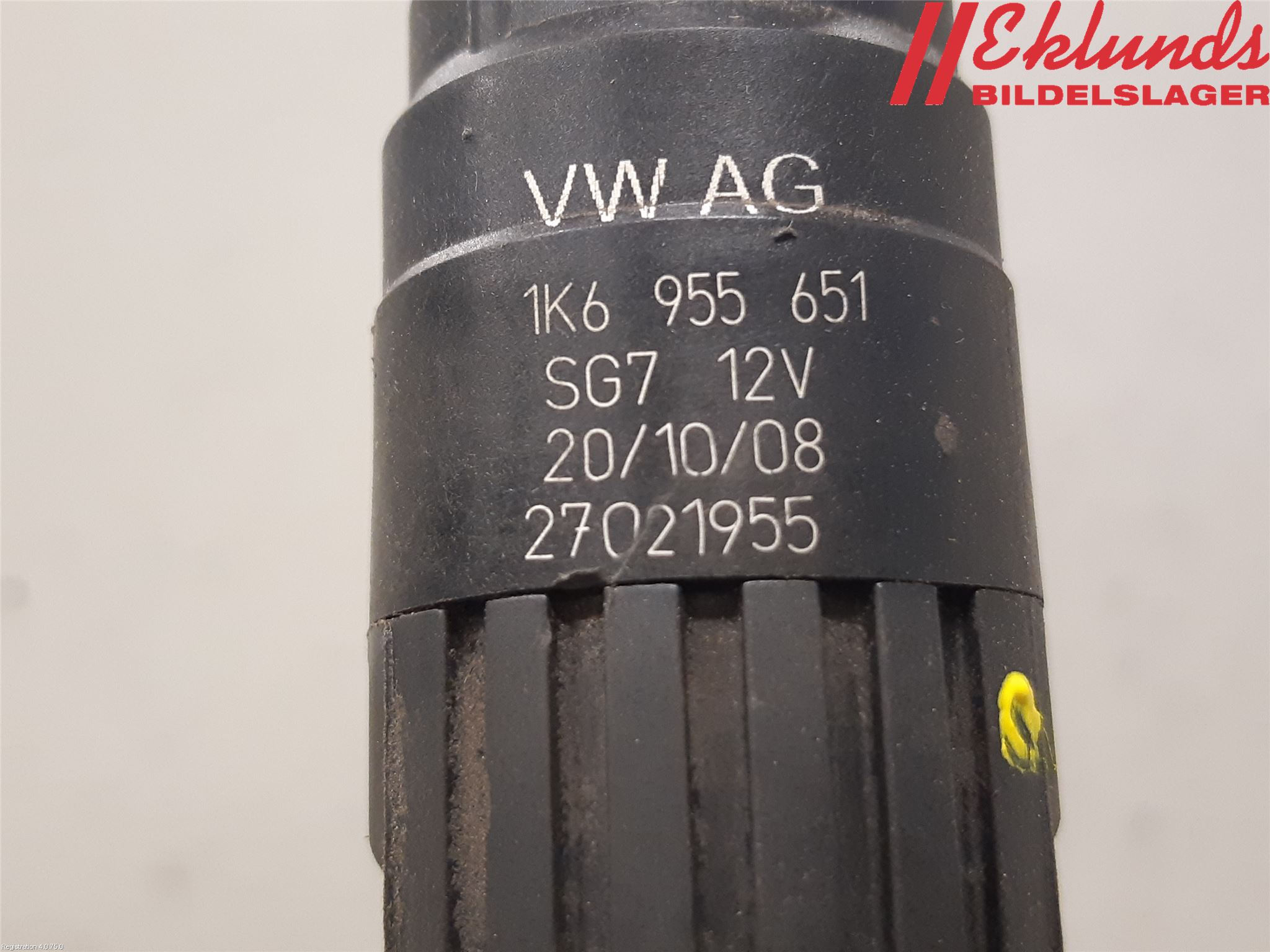 Volkswagen VW GOLF V 04-09 Spolarpump Vindruta