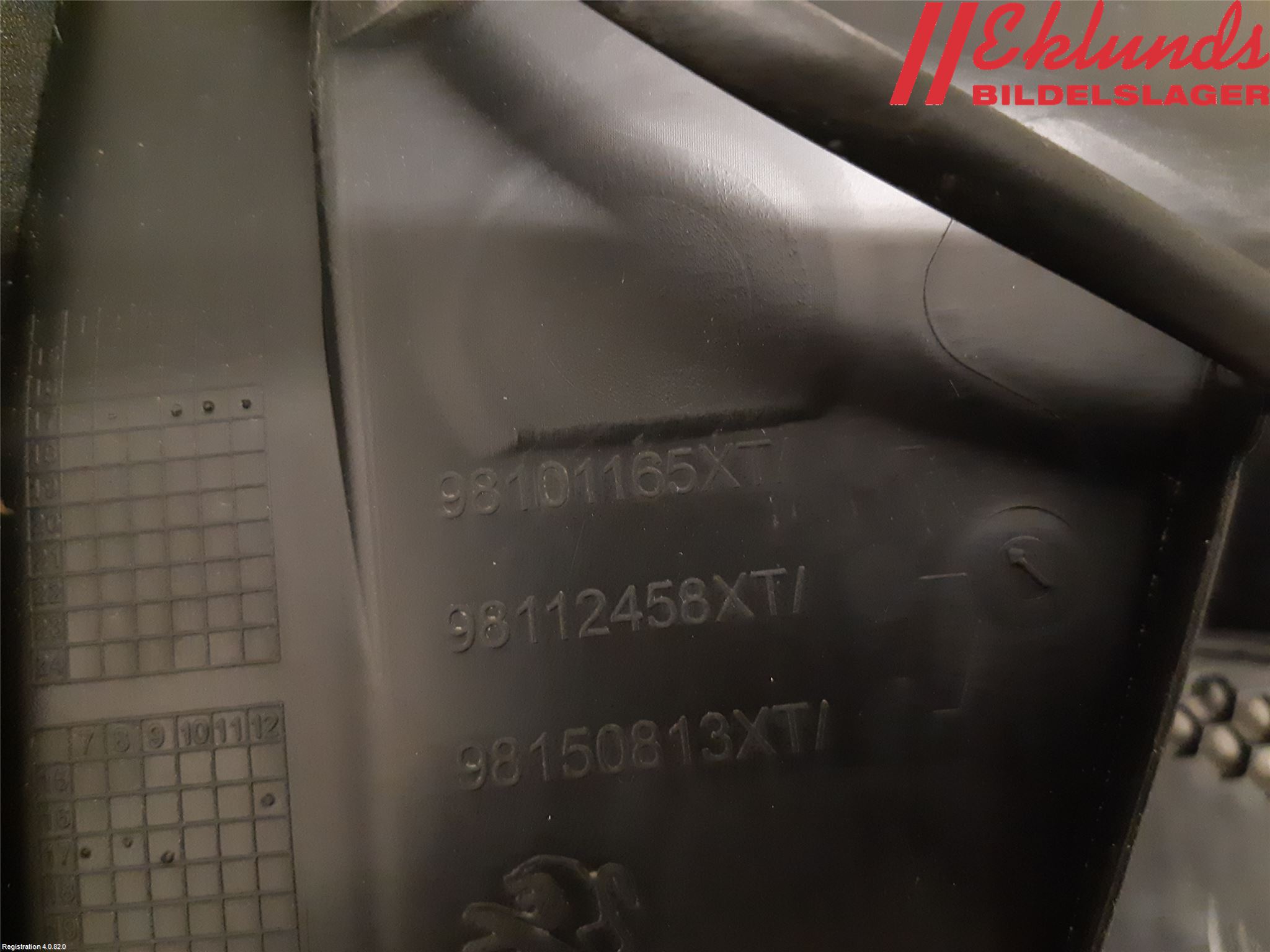 Peugeot 3008 17-24 Torpedplåt-Torpedplast