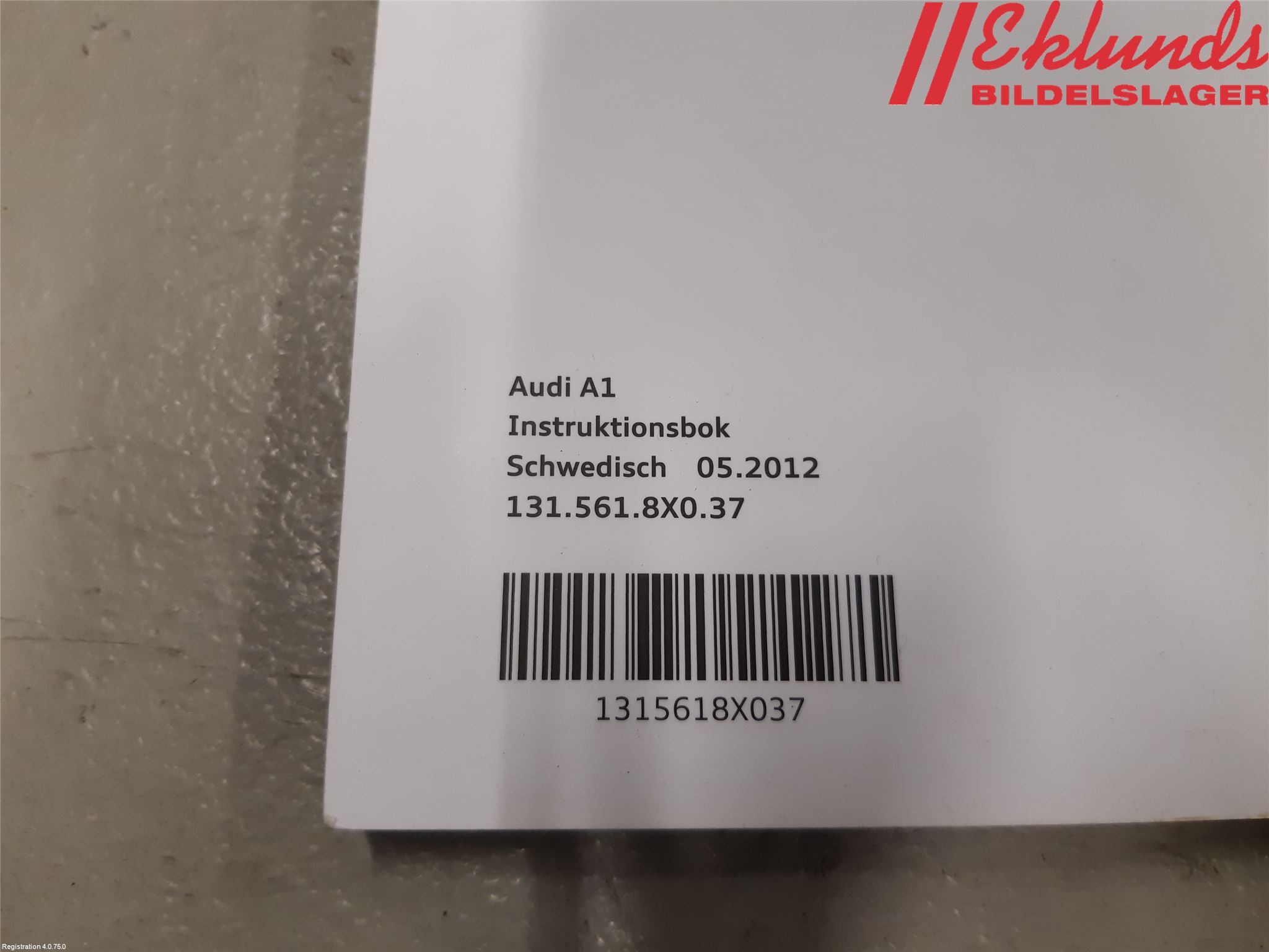 Audi A1/S1 11-18 Instruktionsbok