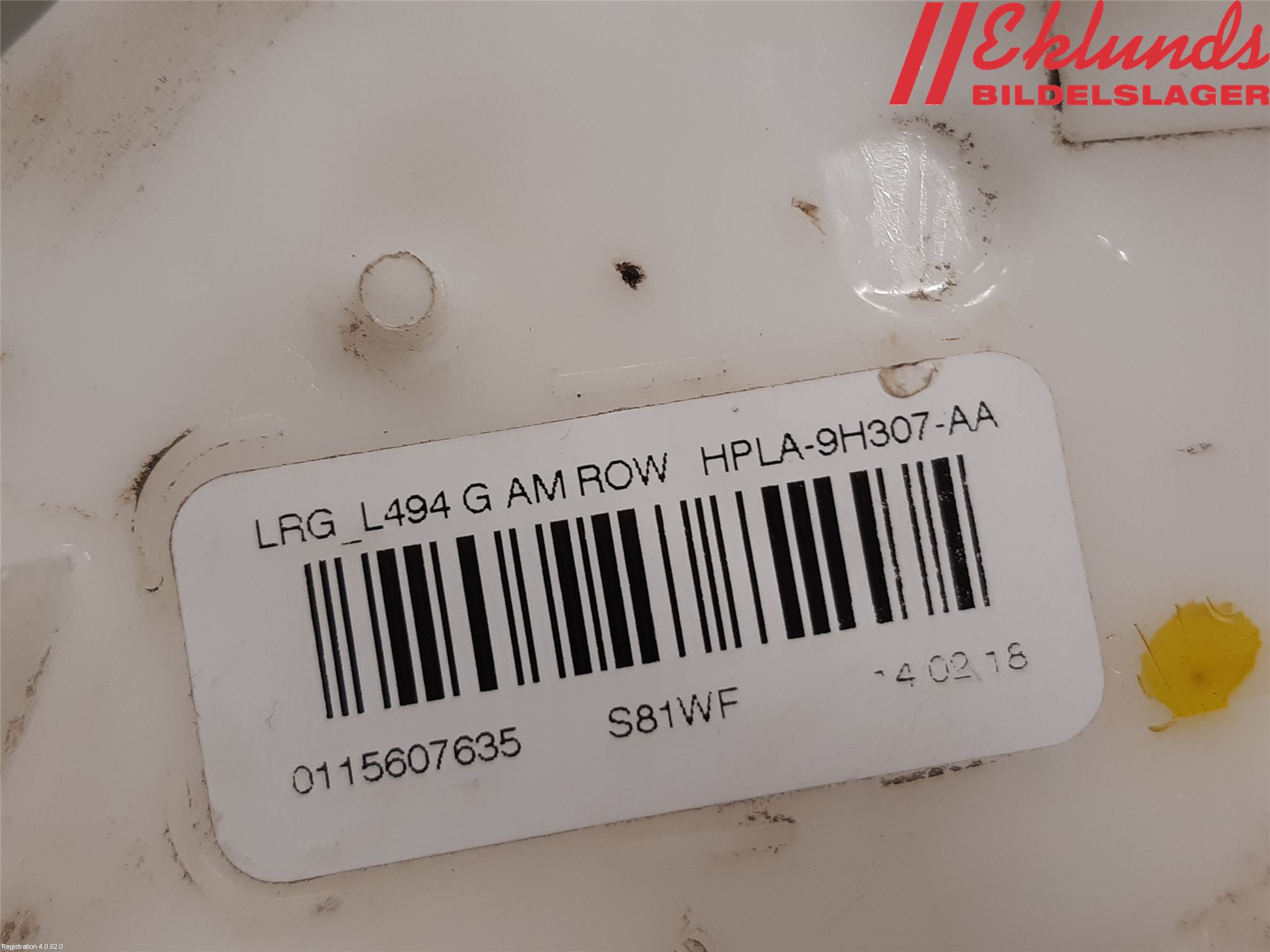Landrover RANGE ROVER (L405) 13-21 Bränslepump El