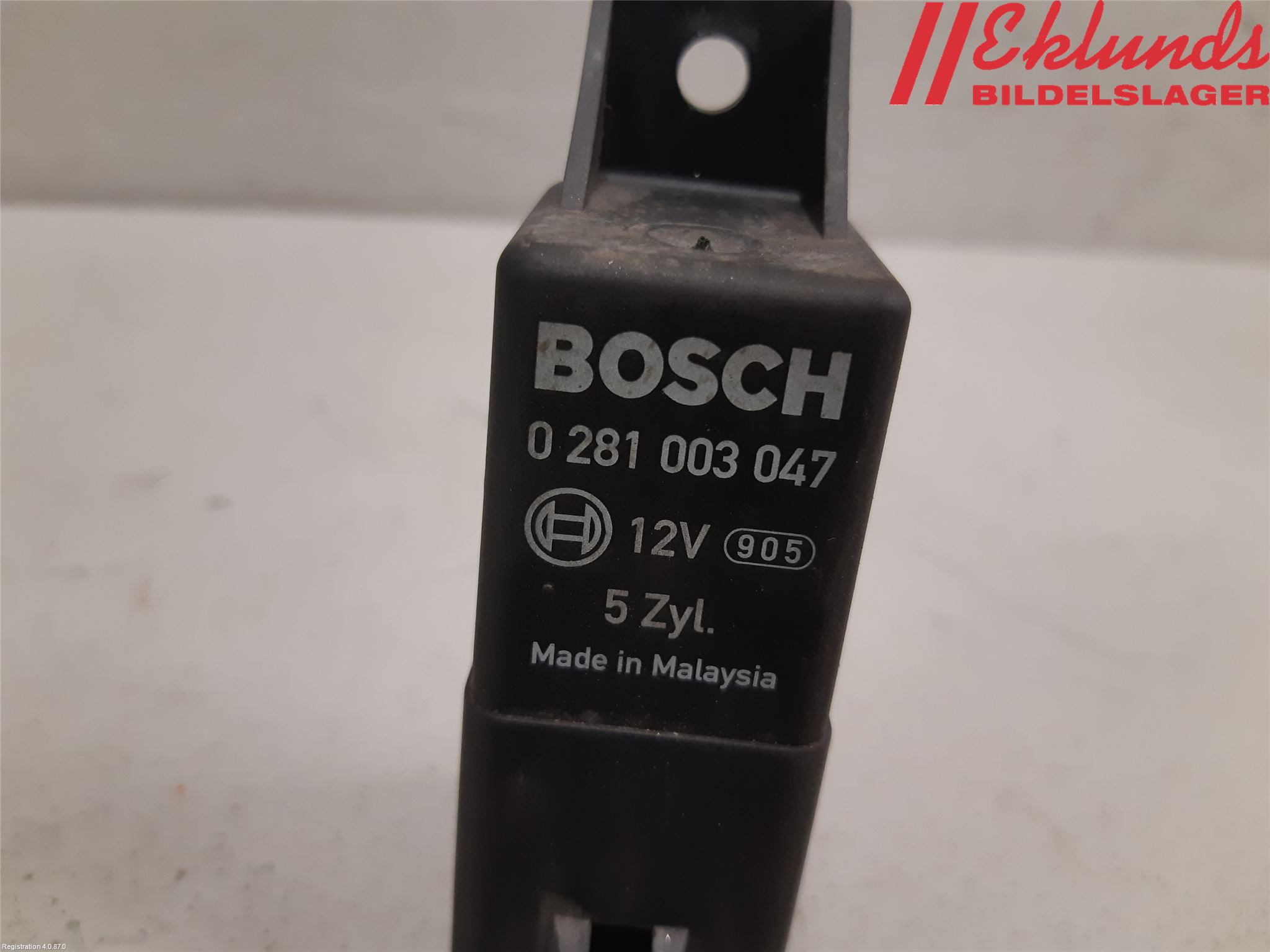 Volvo V70 08-13 Relä Glödning Diesel