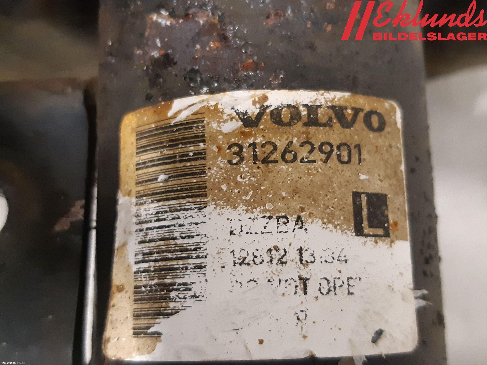 Volvo S60 11-13 Fjäderben Fram Vänster