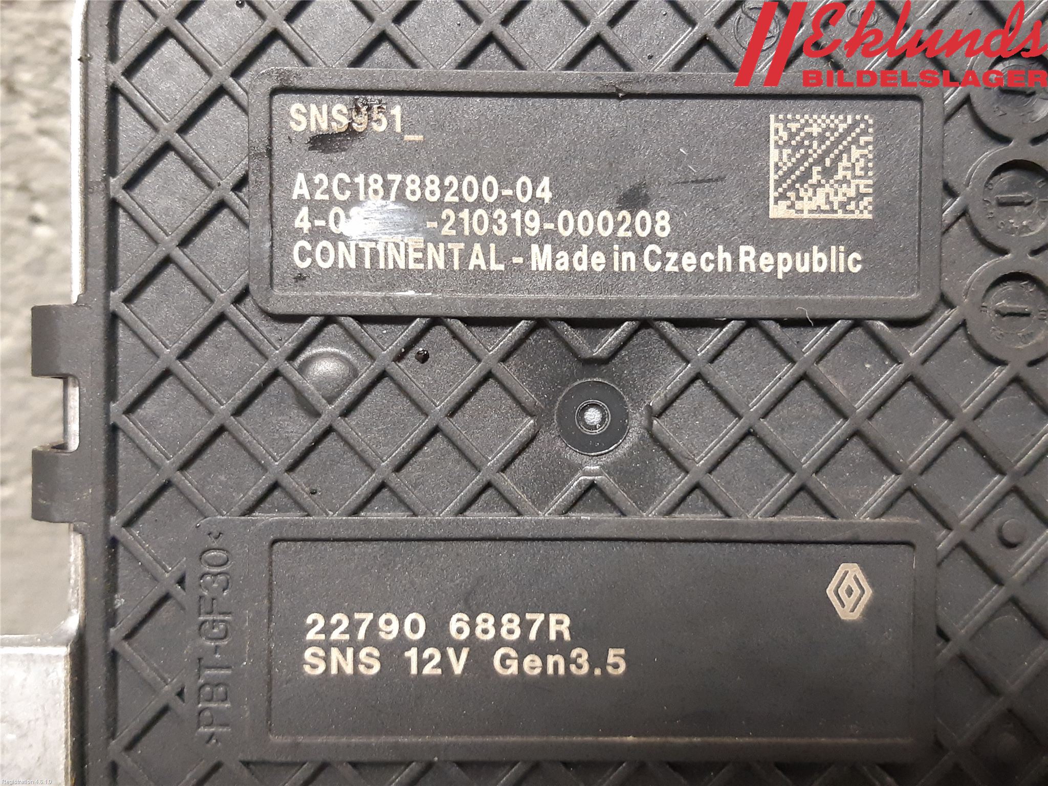 Renault EXPRESS 21- Injlambdasond