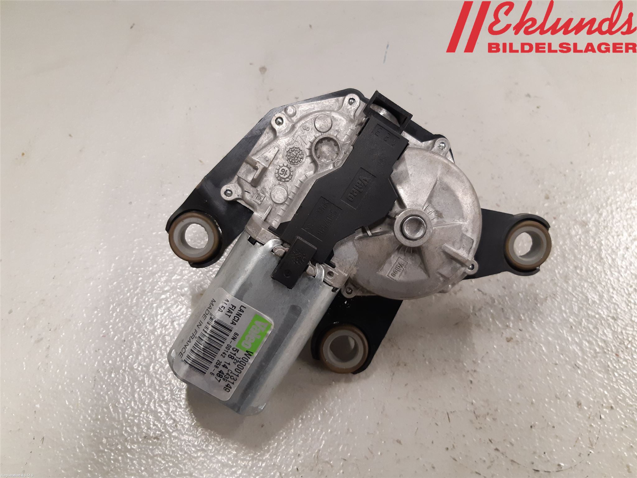 Fiat DOBLO CARGO Torkarmotor Baklucka
