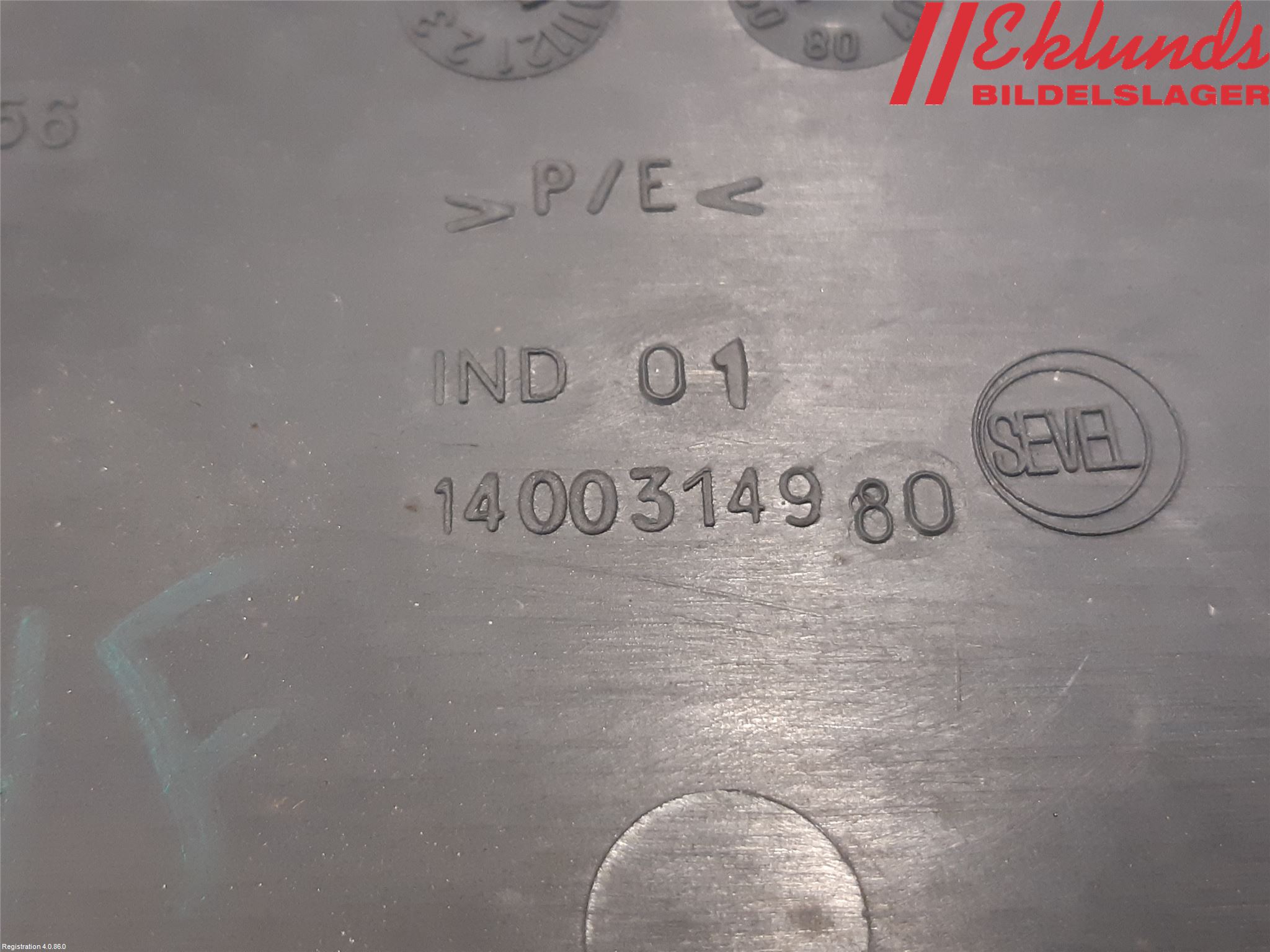 Citroen JUMPY 07-16 Deflektor Plåt-Plast Kylning