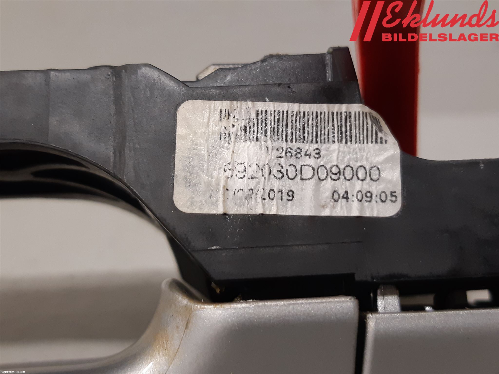 Toyota YARIS XP130 15-20 Dörrhandtag Yttre Hö