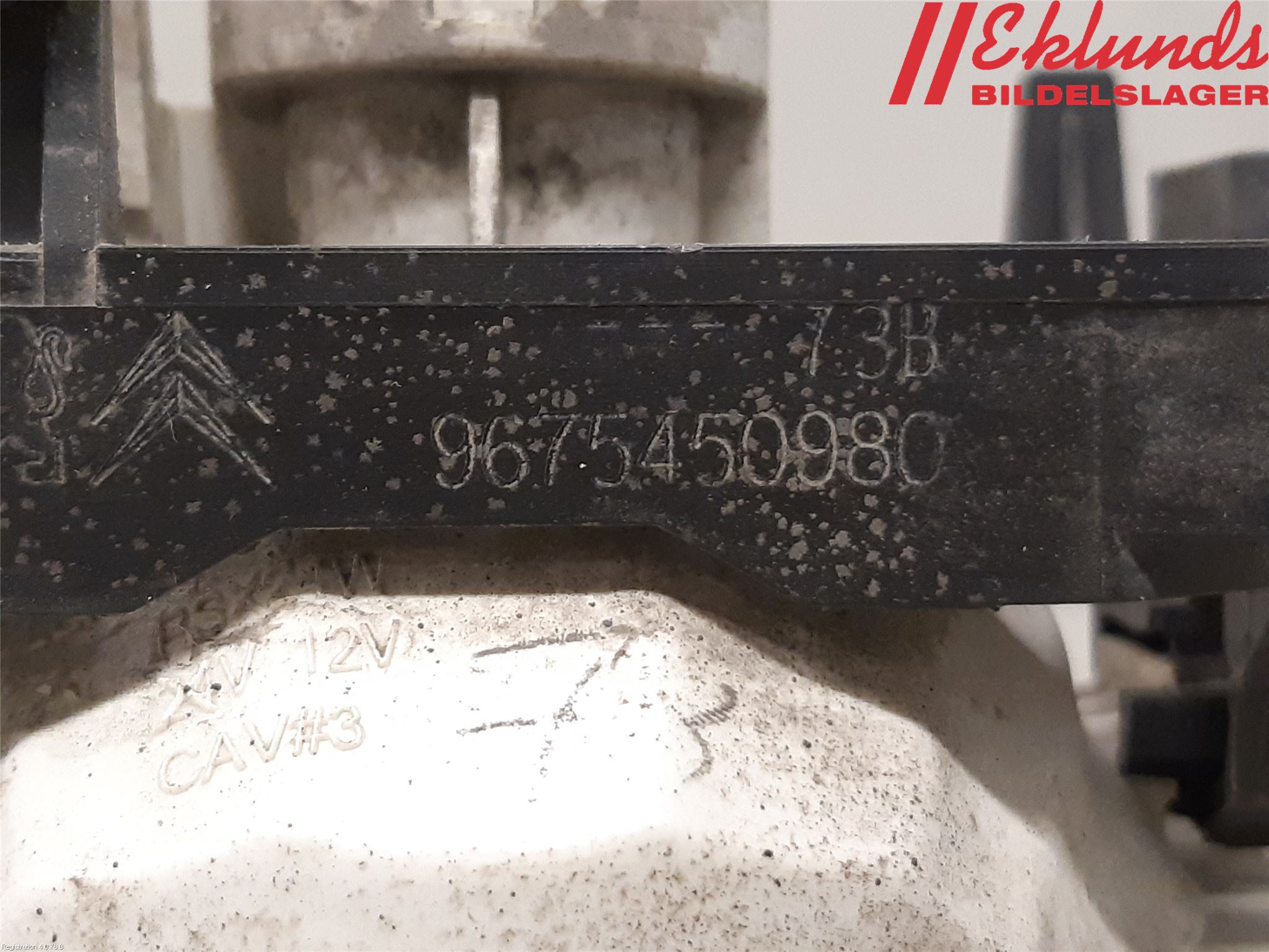 Peugeot 208 12-15 Dimljus-Varselljus Fram