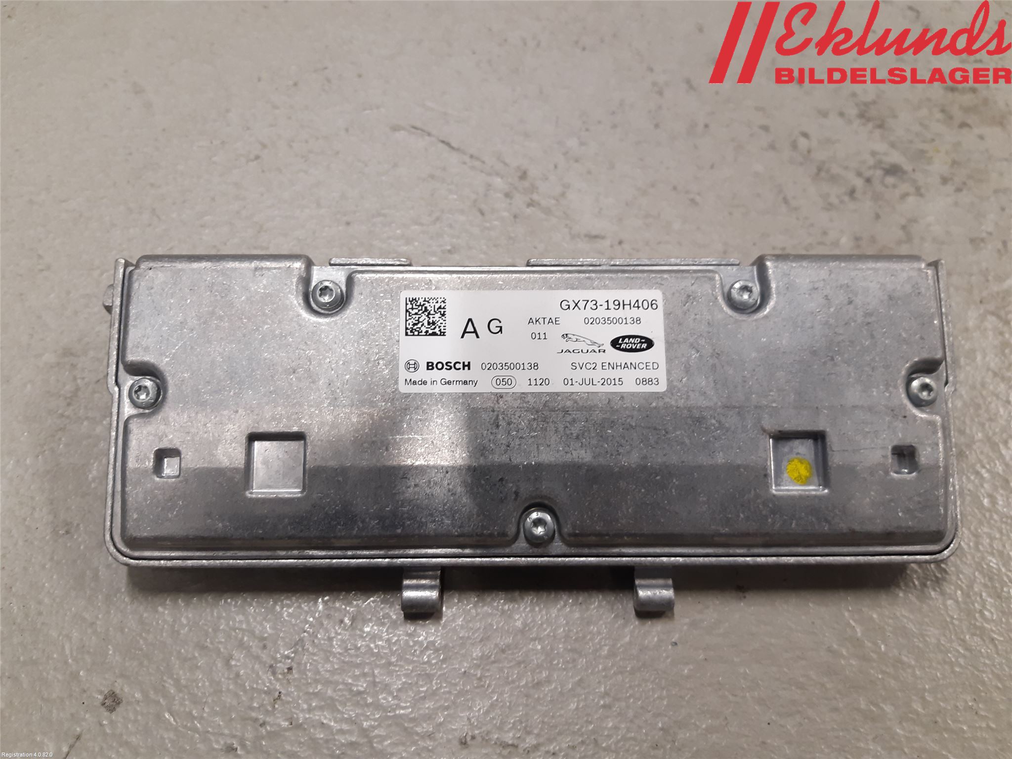 Jaguar XE (X760) 15-24 Sensor Aktivt Kollisionsskydd