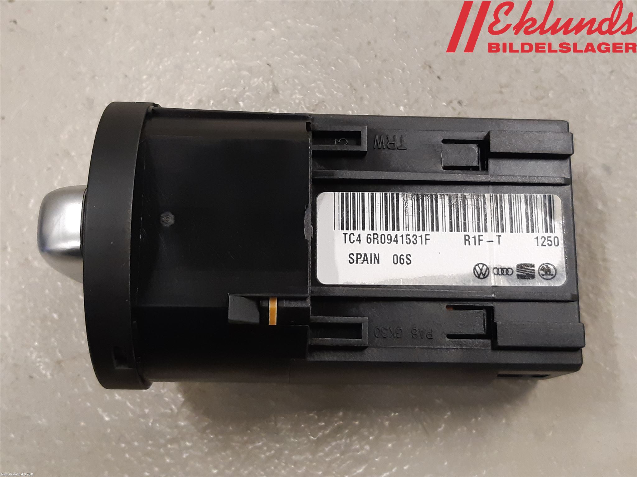 Volkswagen VW POLO 10-17 Strömställare Ljus