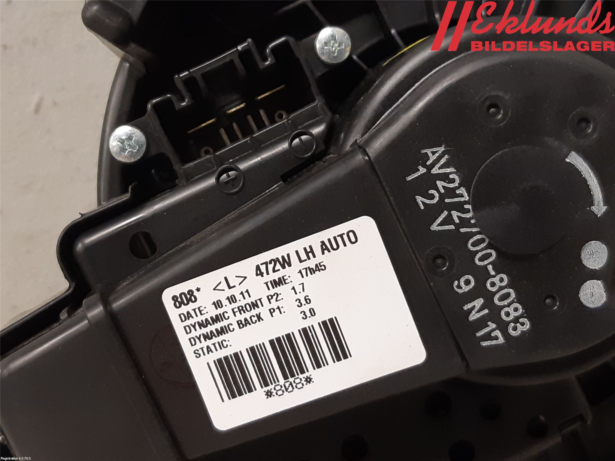 Toyota AURIS 10-12 Värmefläkt